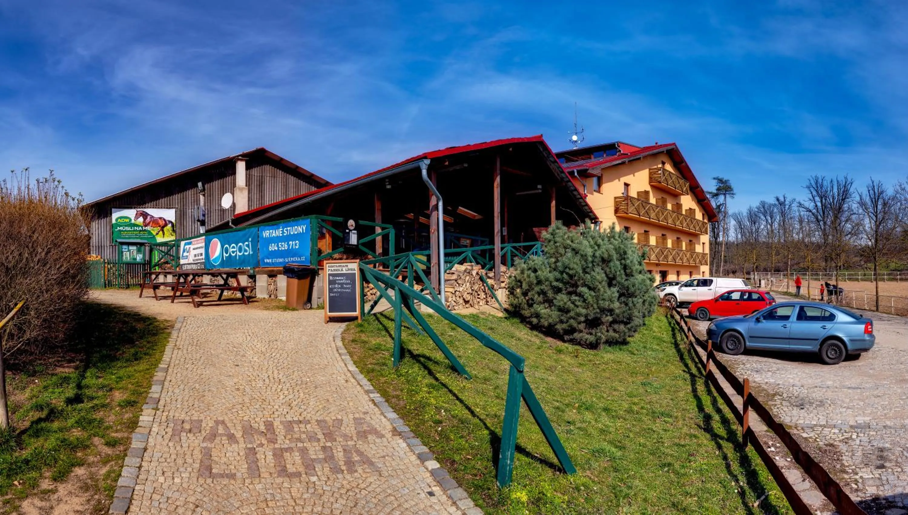 Property building in Hotel Panska Licha