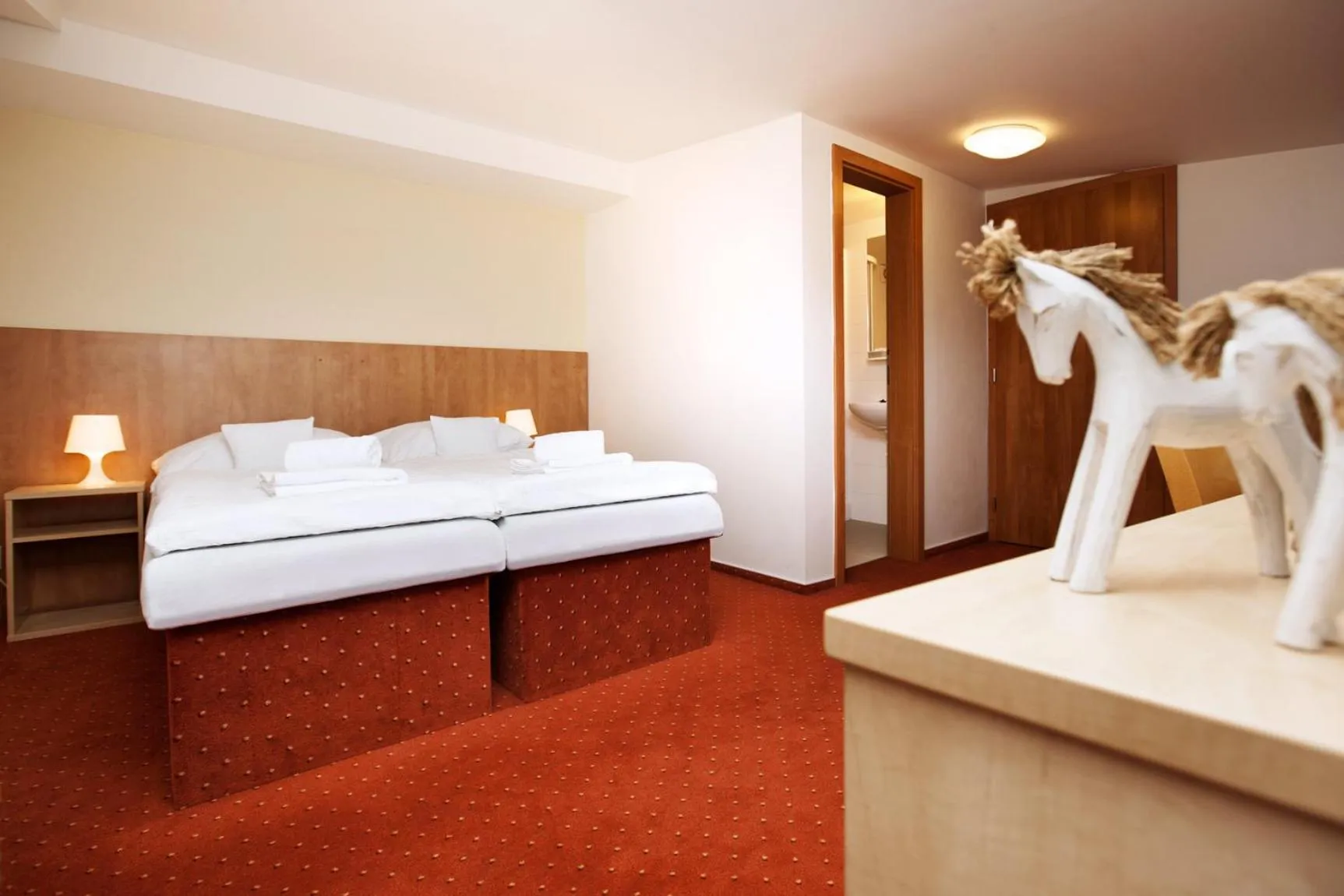 Bed in Hotel Panska Licha