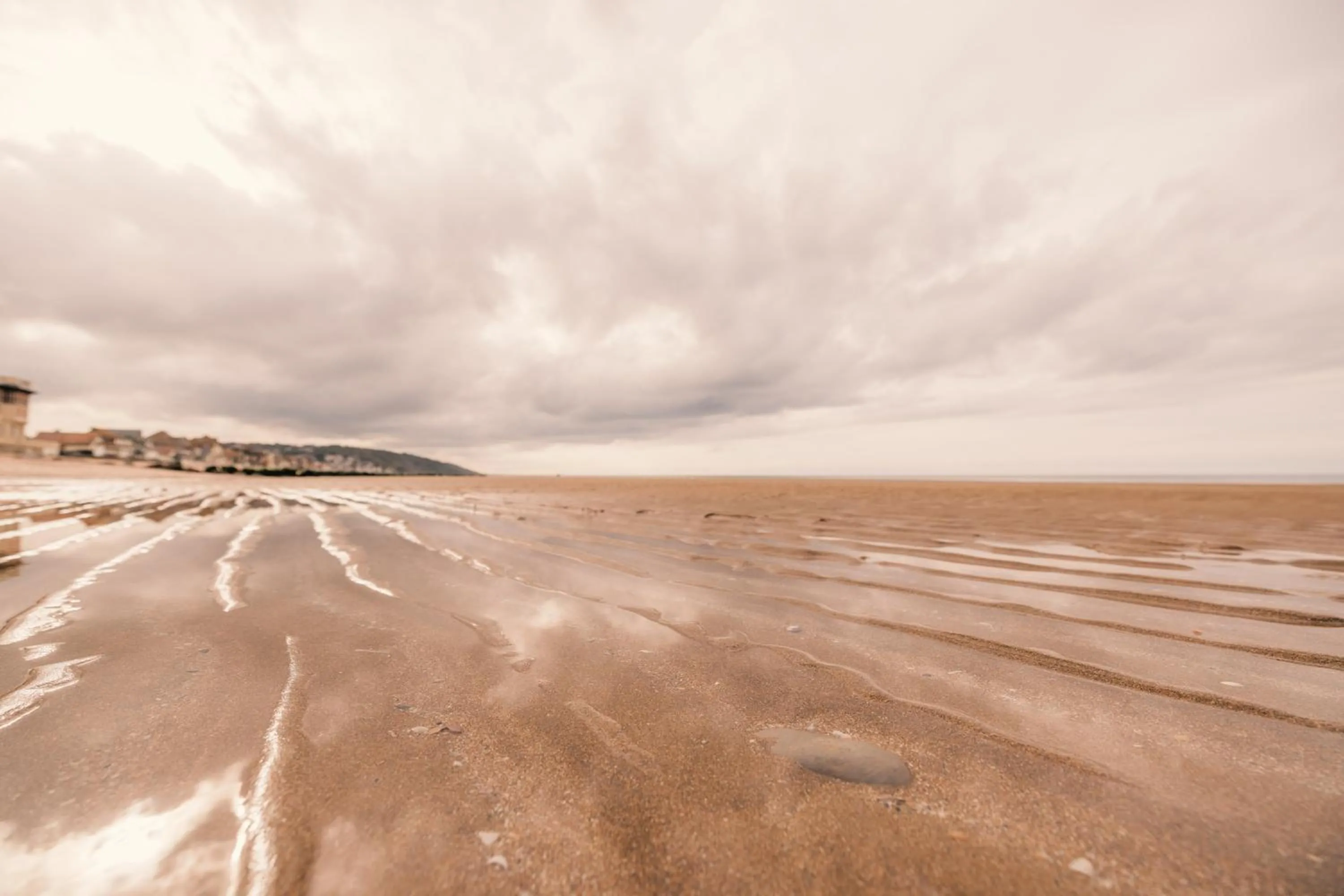 Beach in ibis Styles Deauville Villers Plage