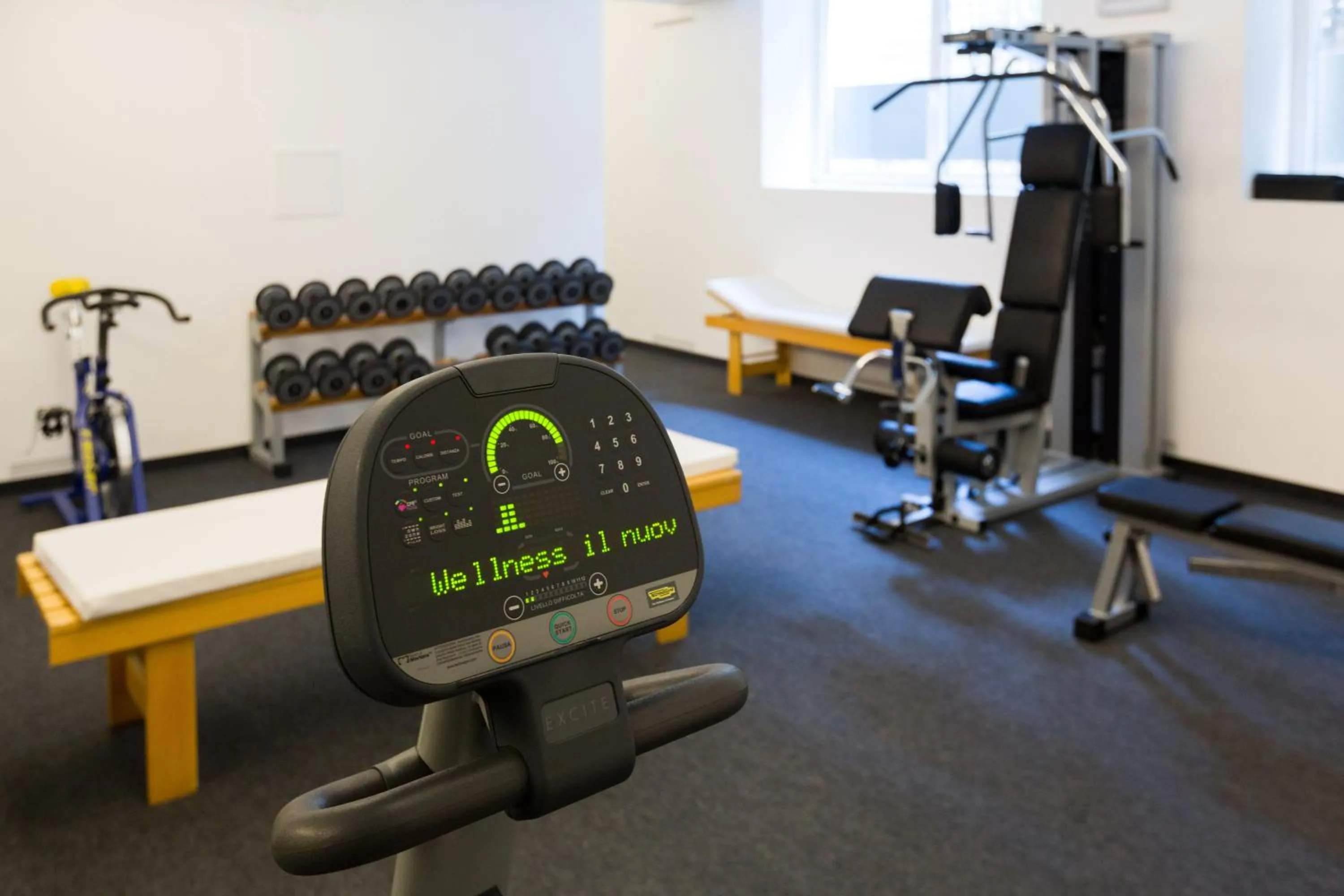 Fitness centre/facilities in GoTì Hotel