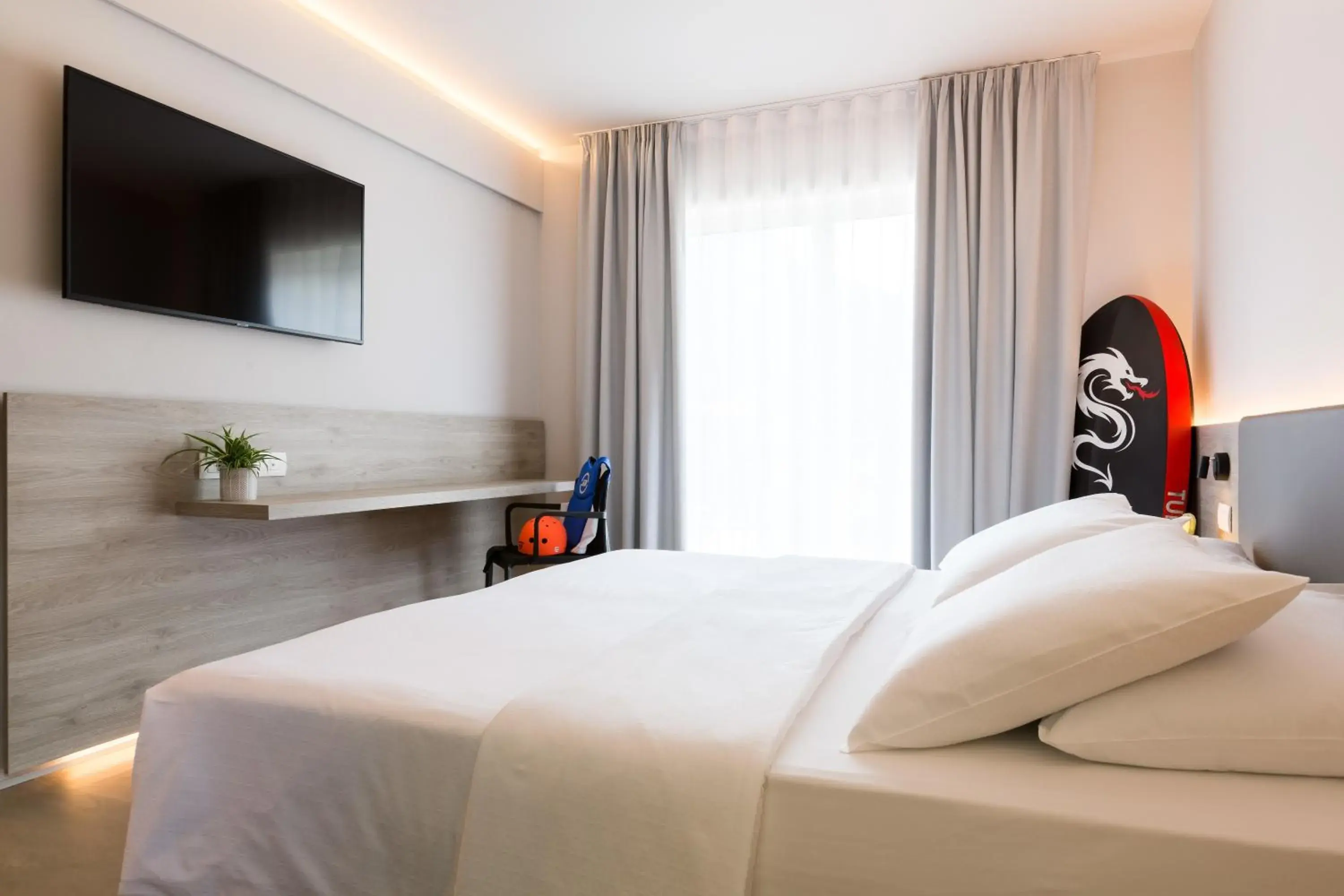 Comfort Double Room with Balcony in GoTì Hotel Comfort Double Room with Balcony in GoTì Hotel