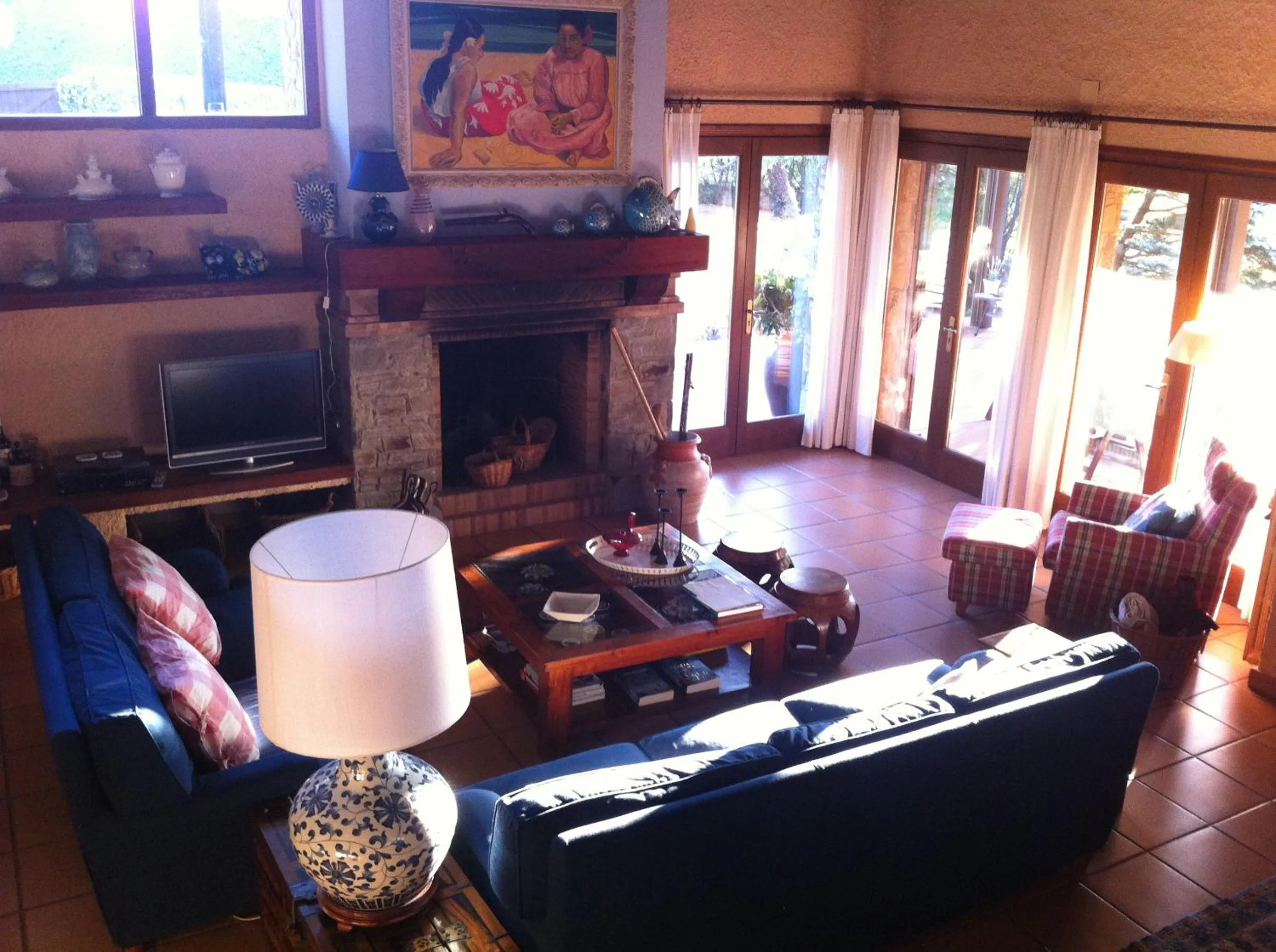 Living room in Les Margarides