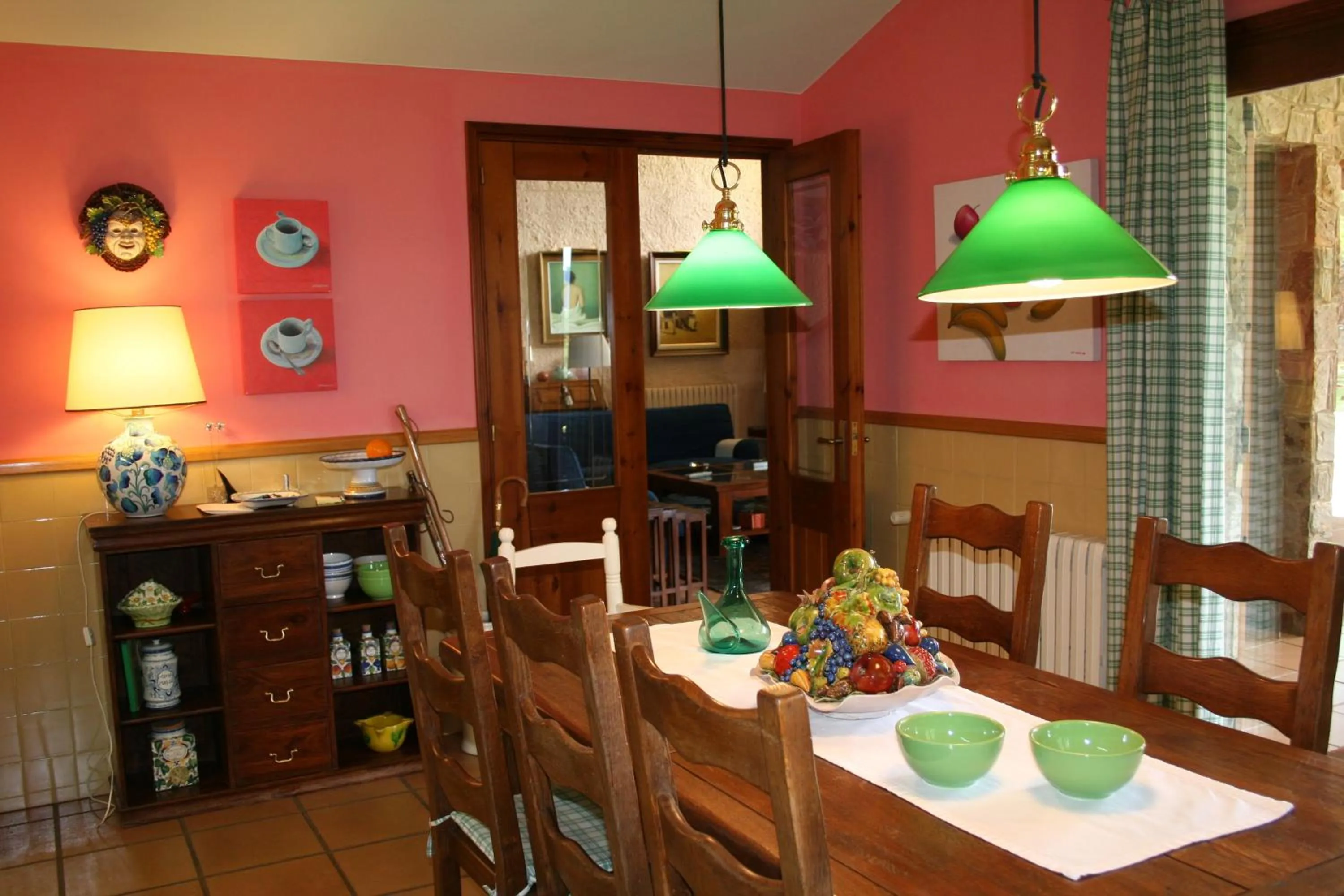Dining area in Les Margarides