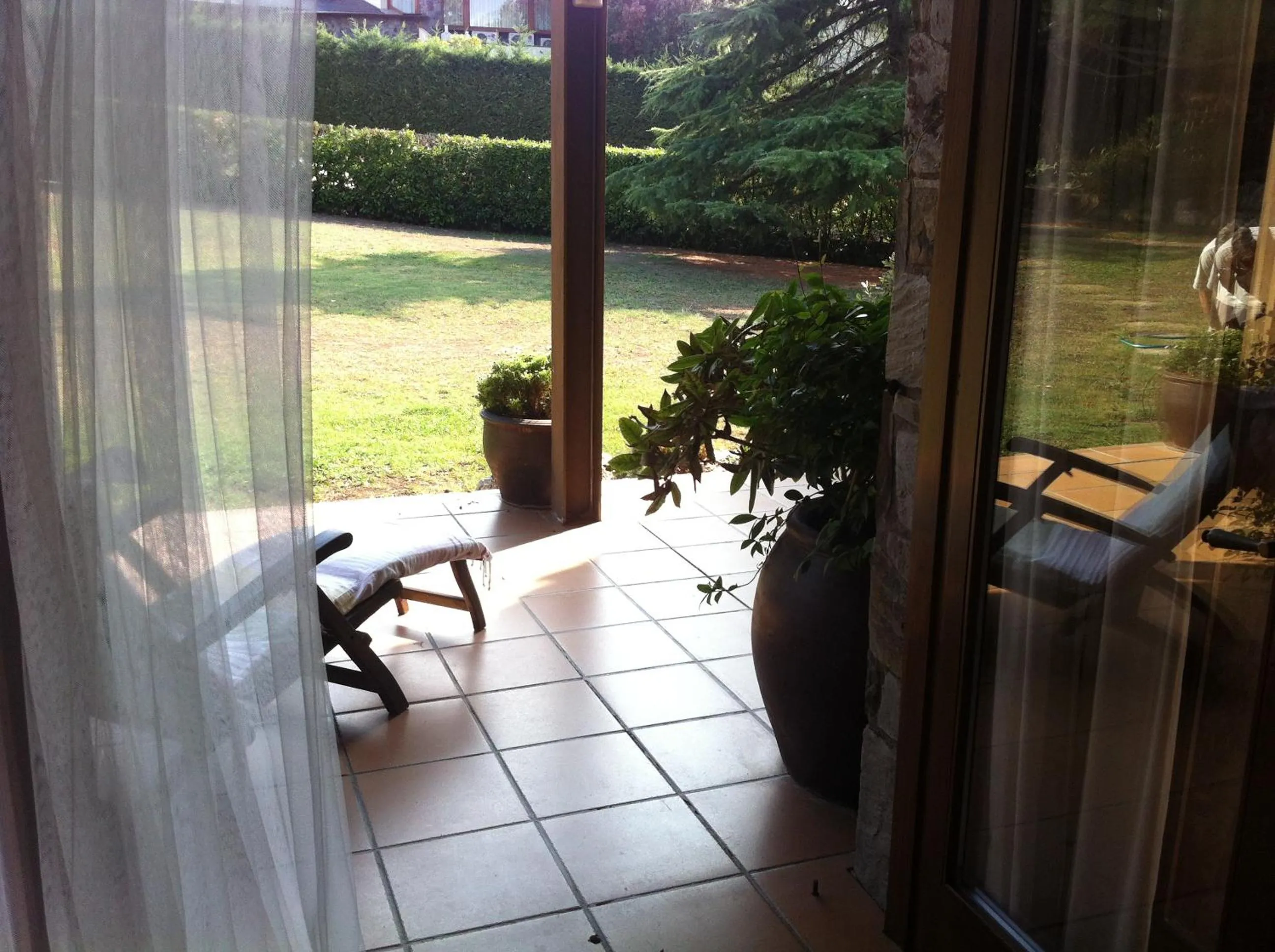 Garden view in Les Margarides