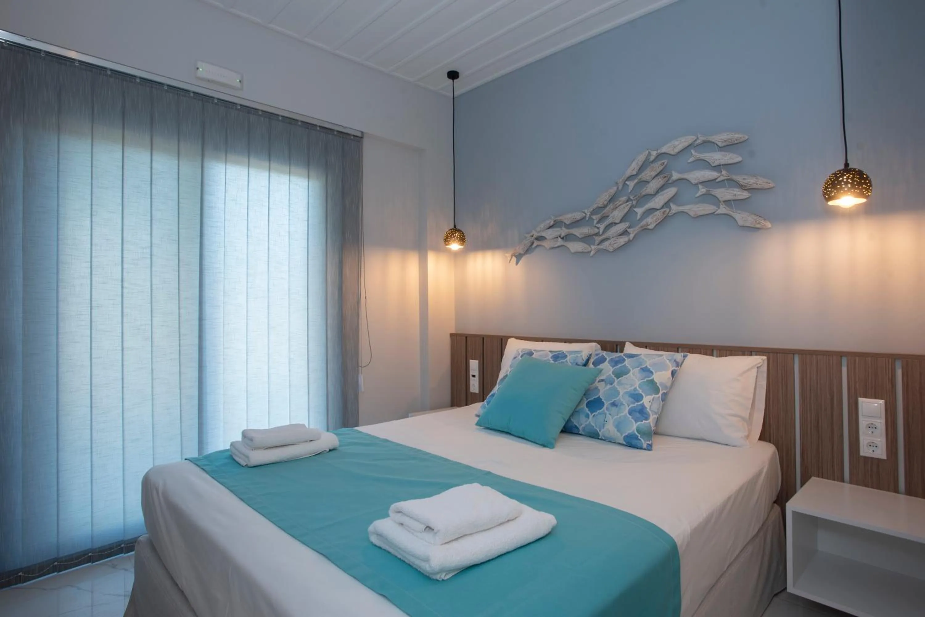 Bed in Kotroni Villas