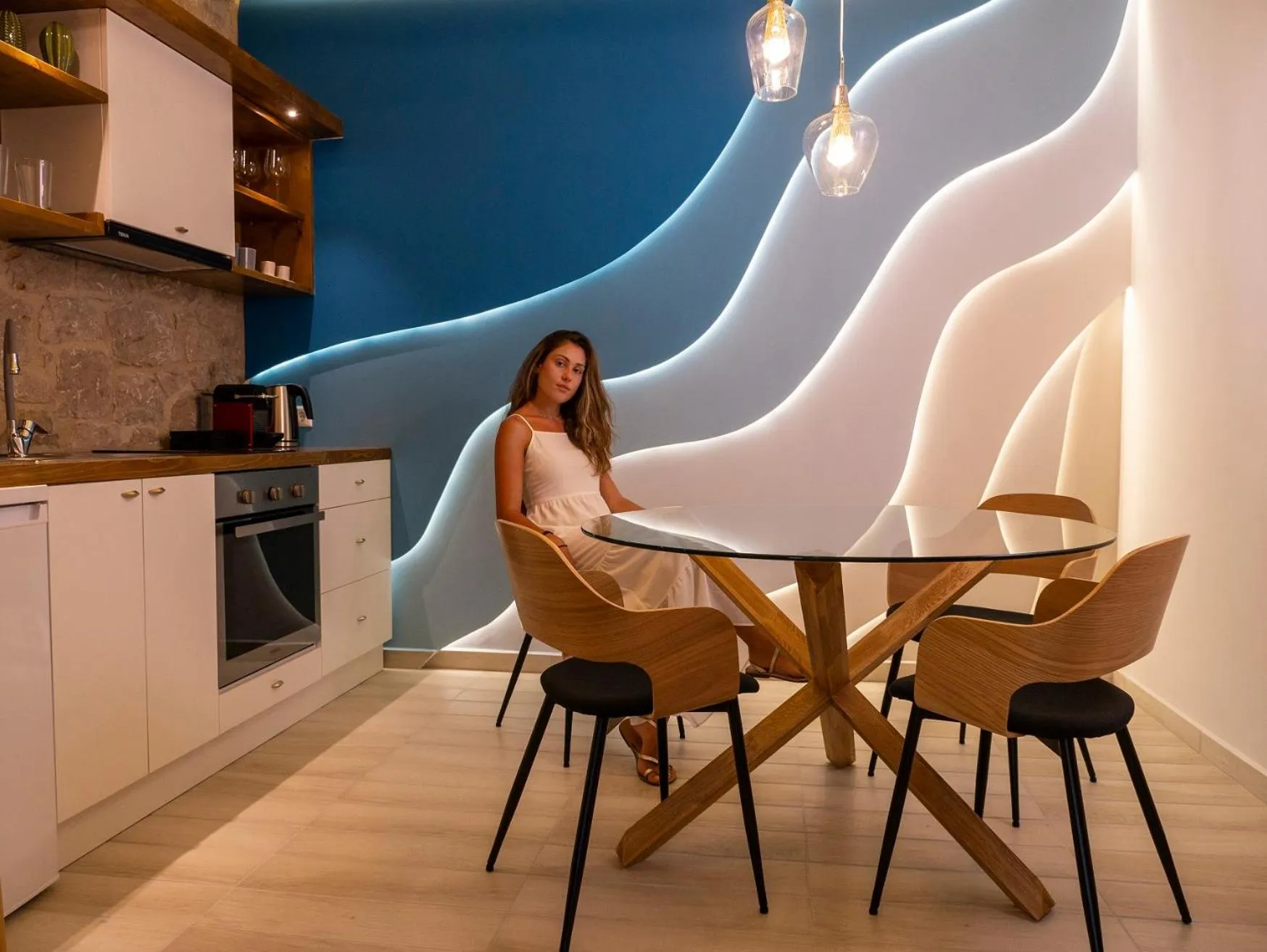 People in Kotroni Villas