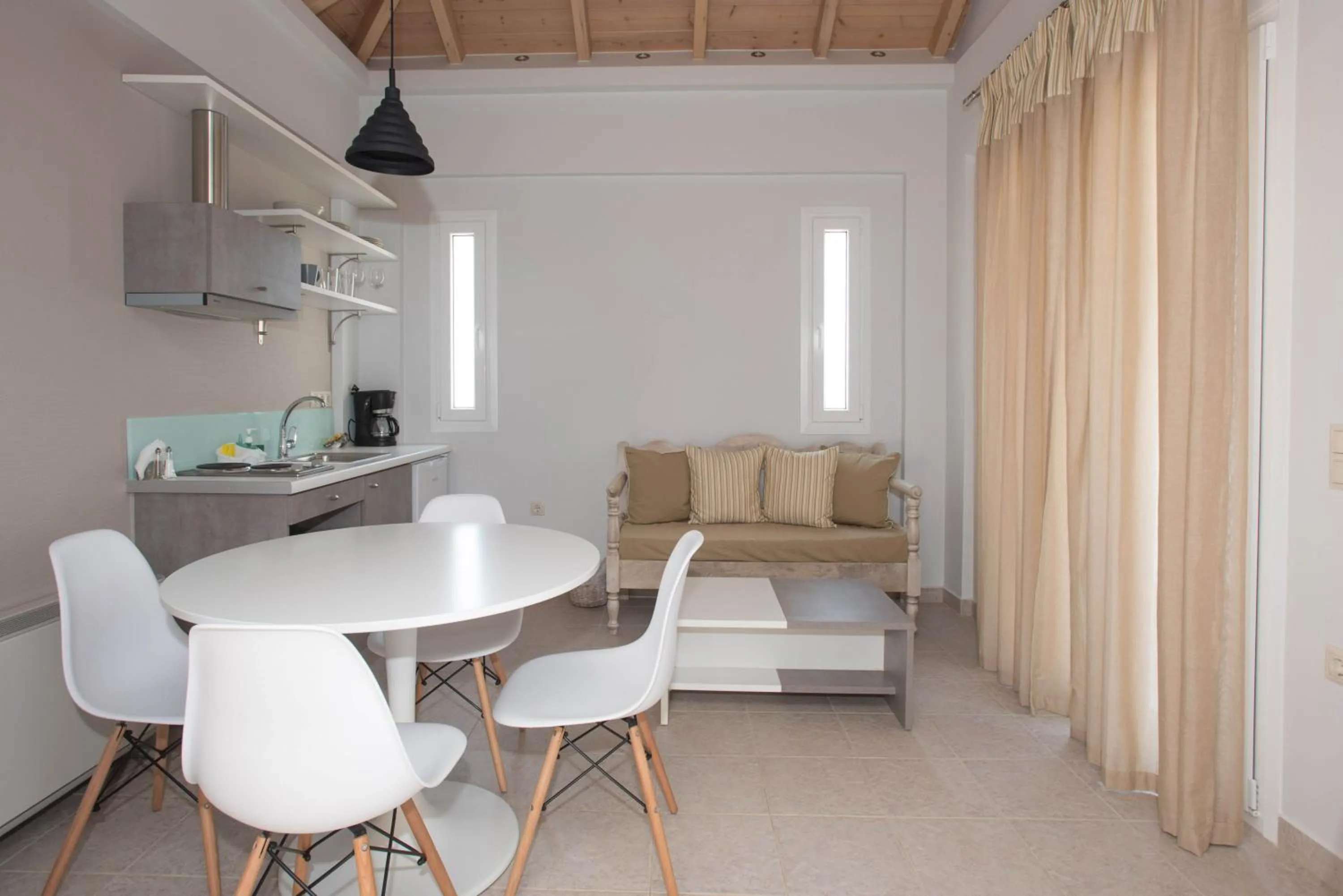 Kitchen or kitchenette in Kotroni Villas