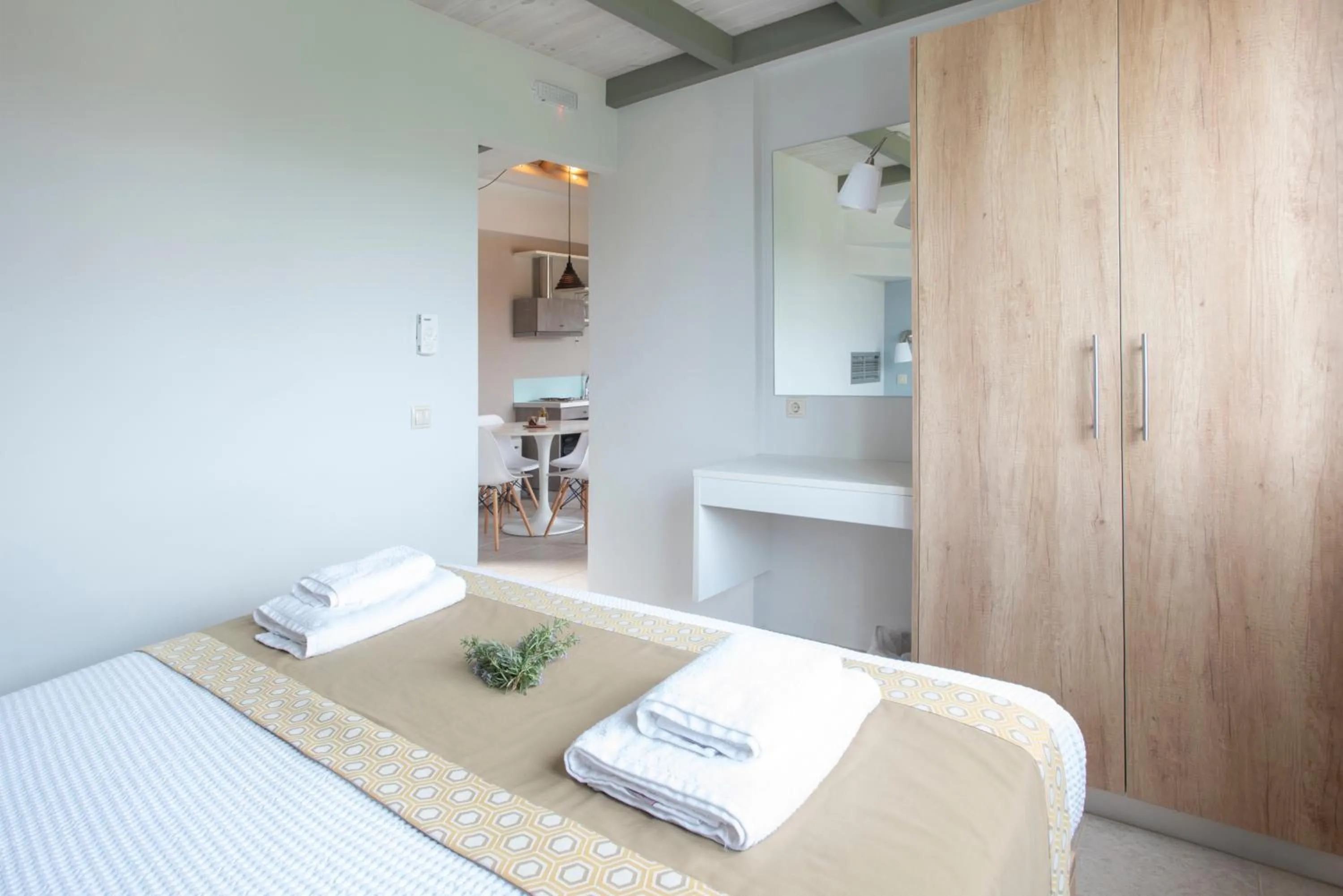 Bed in Kotroni Villas