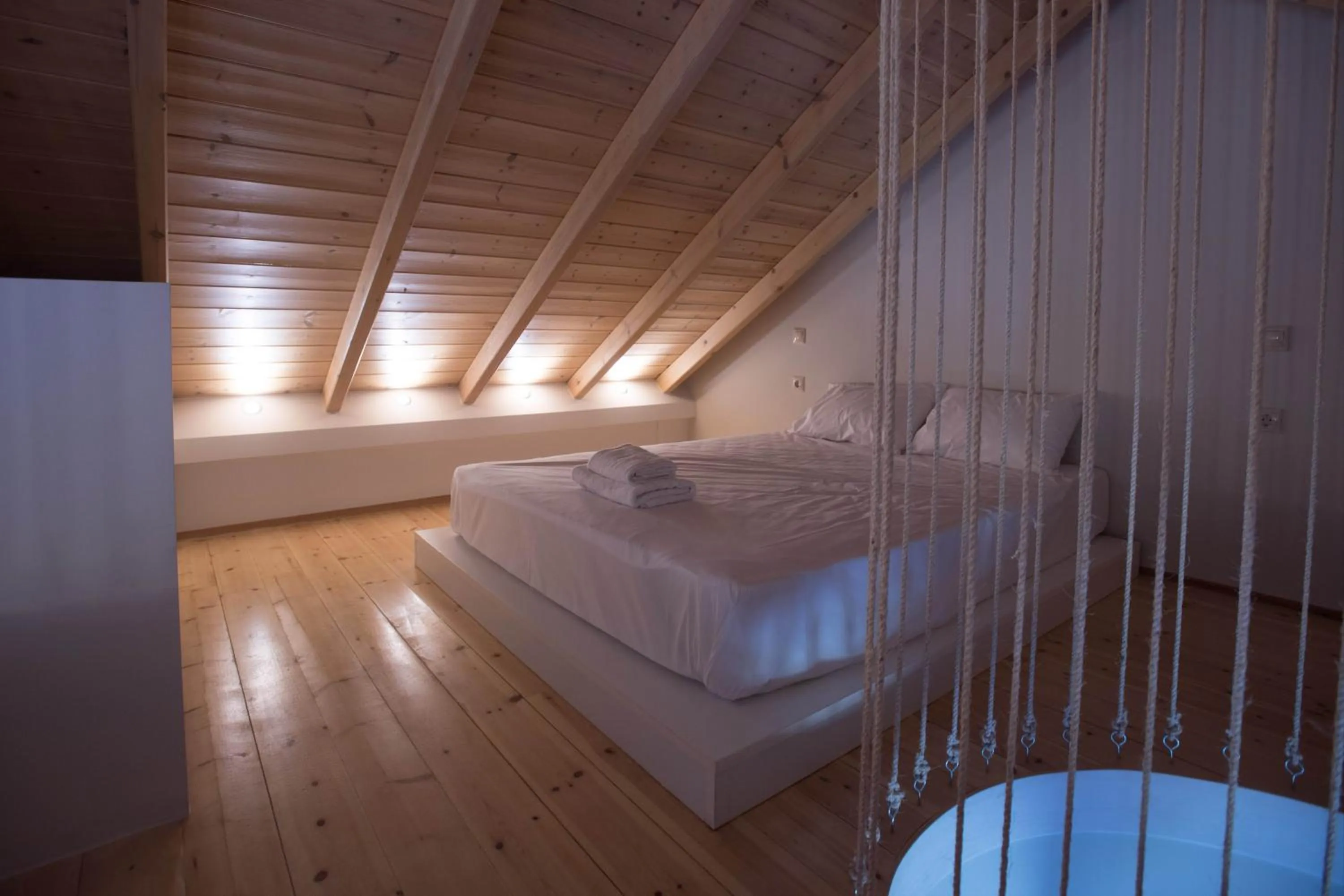 Bed in Kotroni Villas