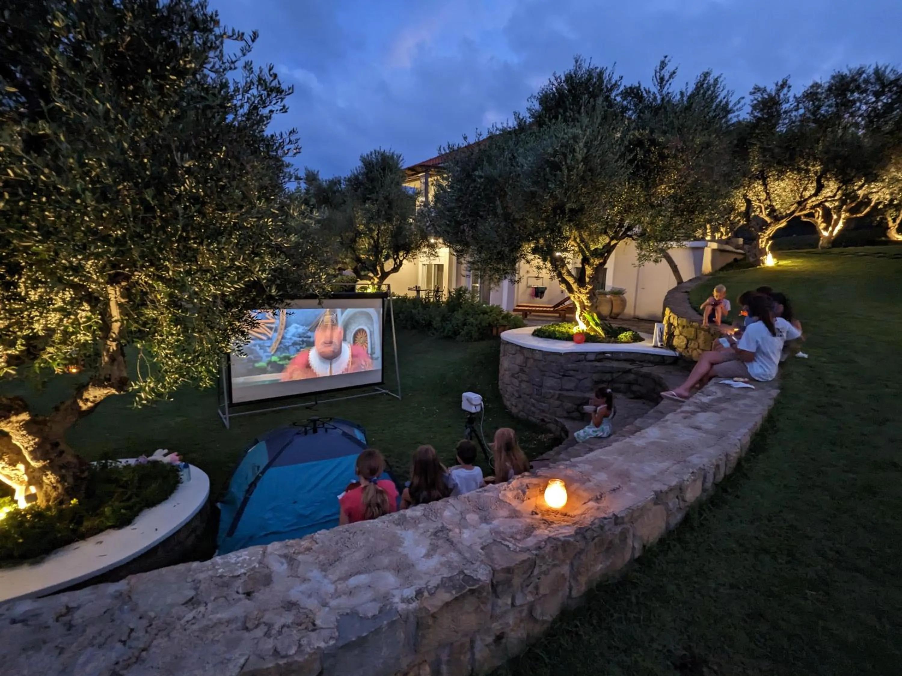 Garden in Kotroni Villas