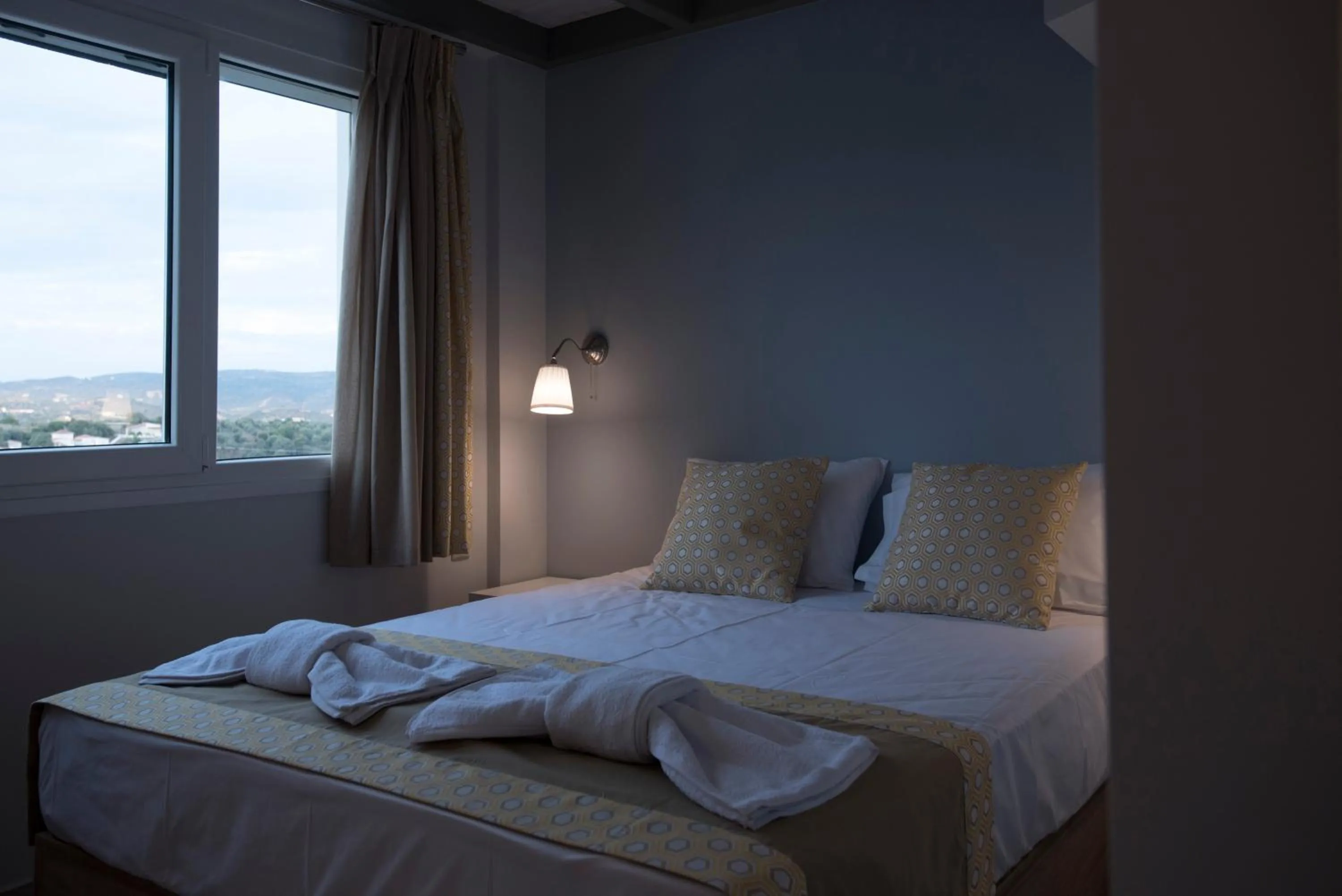 Bed in Kotroni Villas