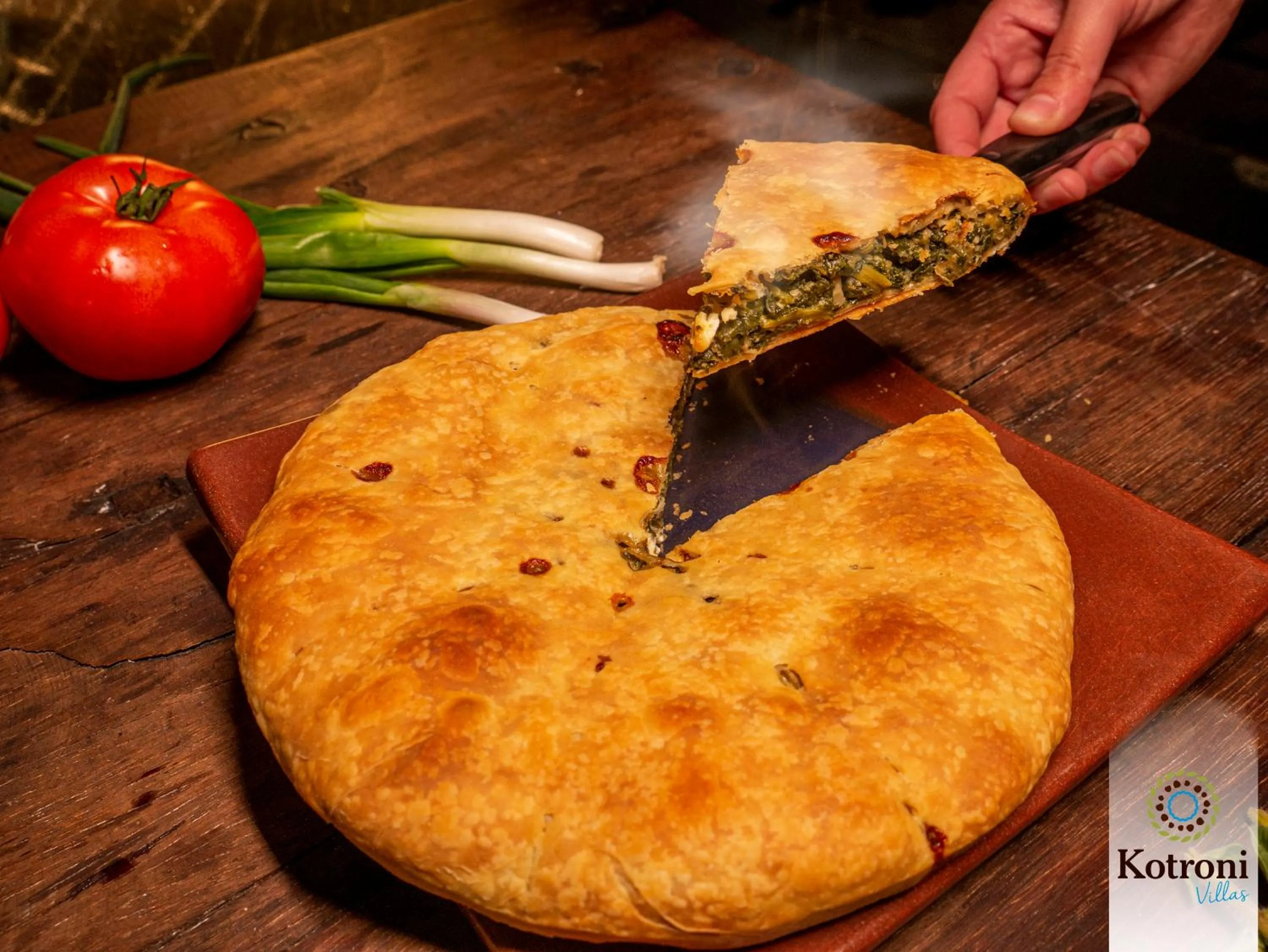 Food close-up in Kotroni Villas