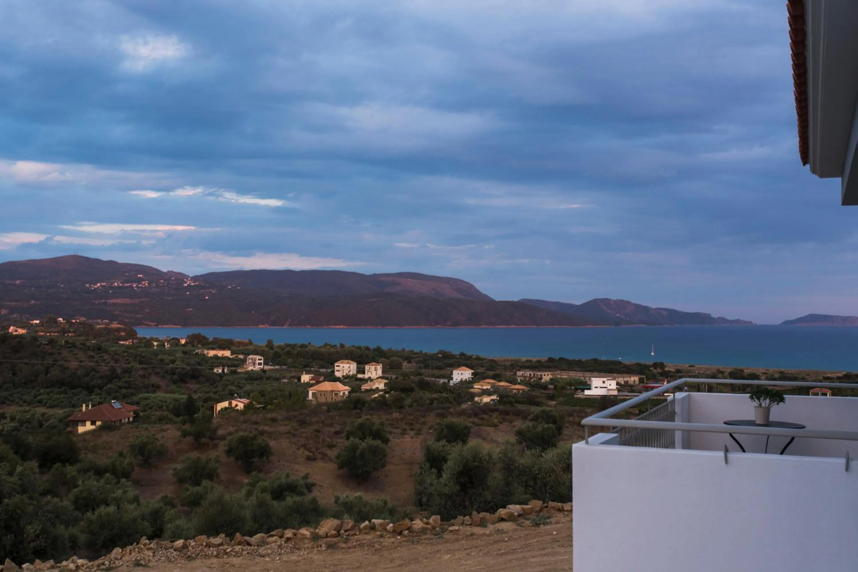 Patio in Kotroni Villas