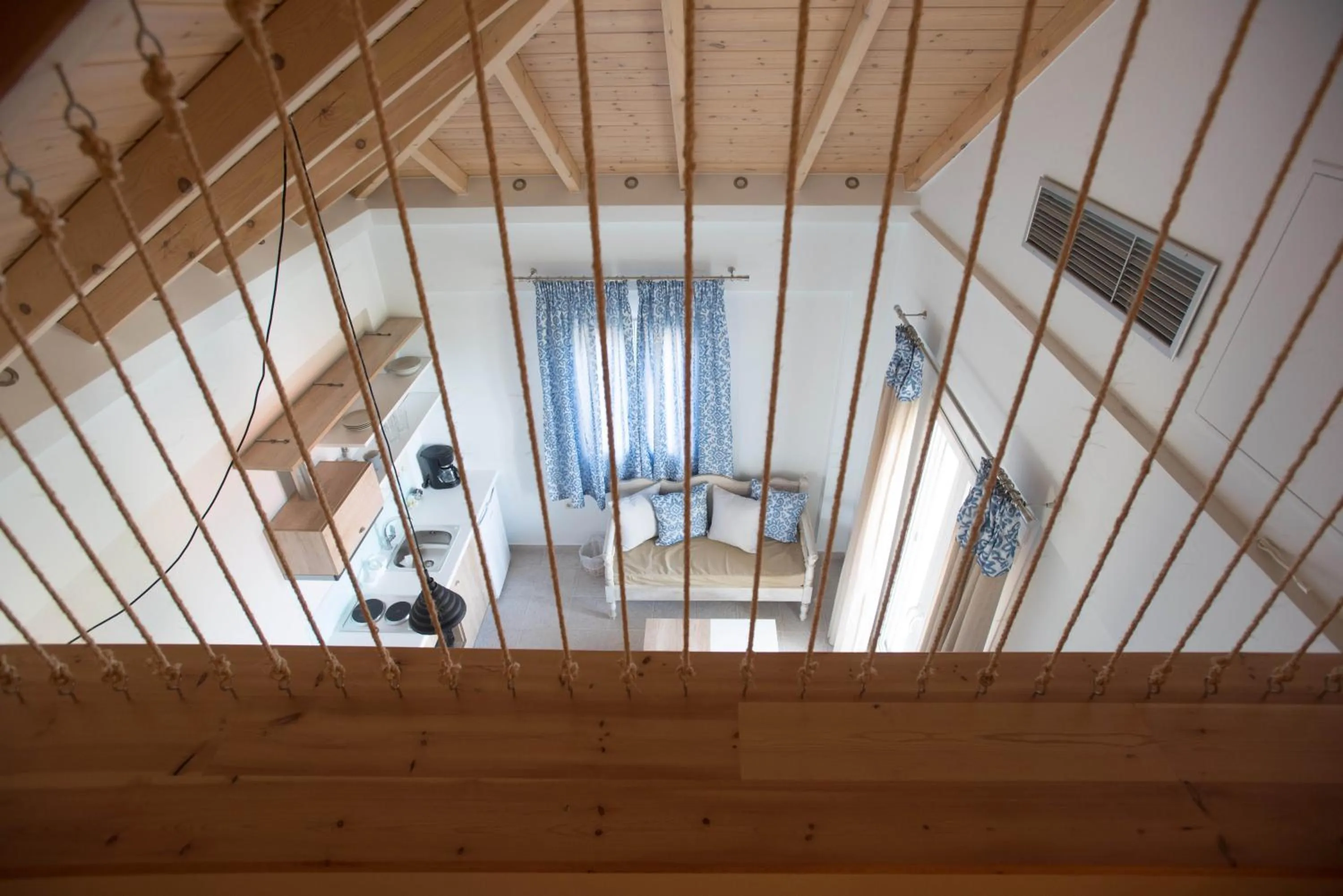 Living room in Kotroni Villas