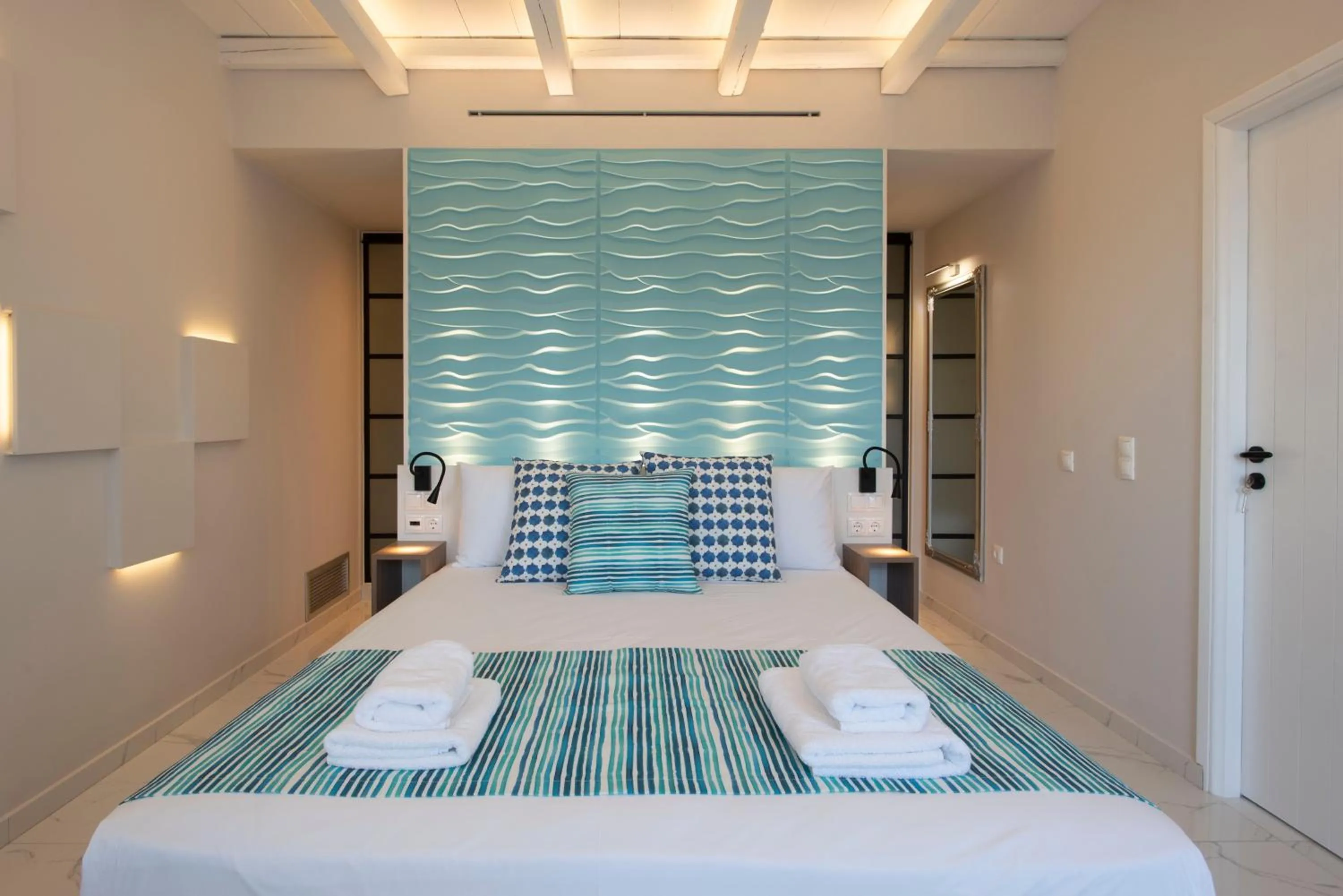 Bedroom, Bed in Kotroni Villas