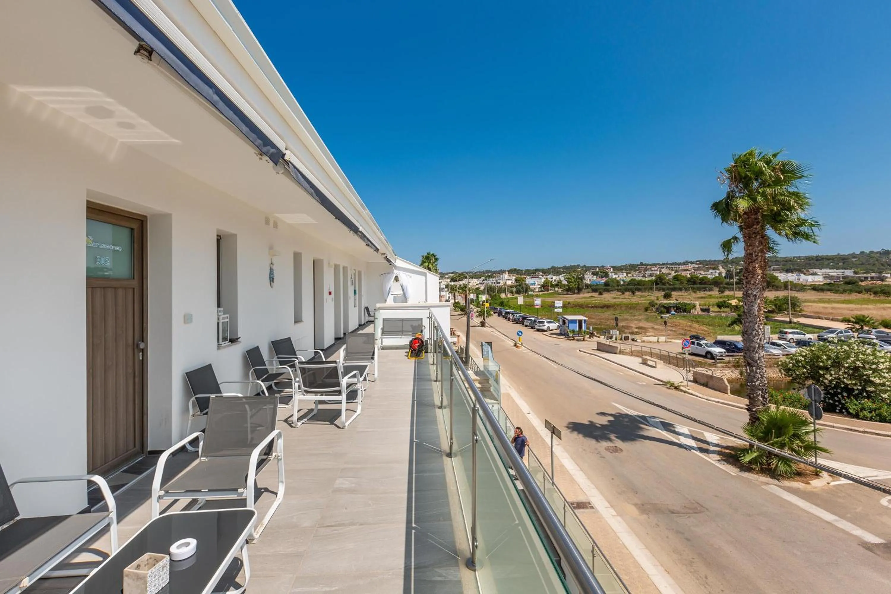 Balcony/Terrace in Maresidence - il Residence sul mare a Torre Pali