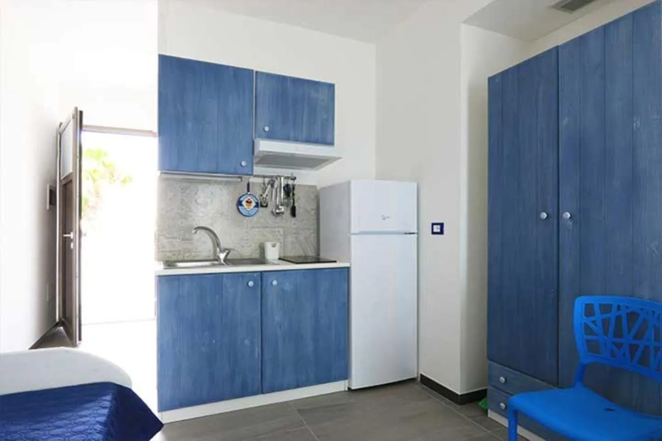 Kitchen or kitchenette in Maresidence - il Residence sul mare a Torre Pali
