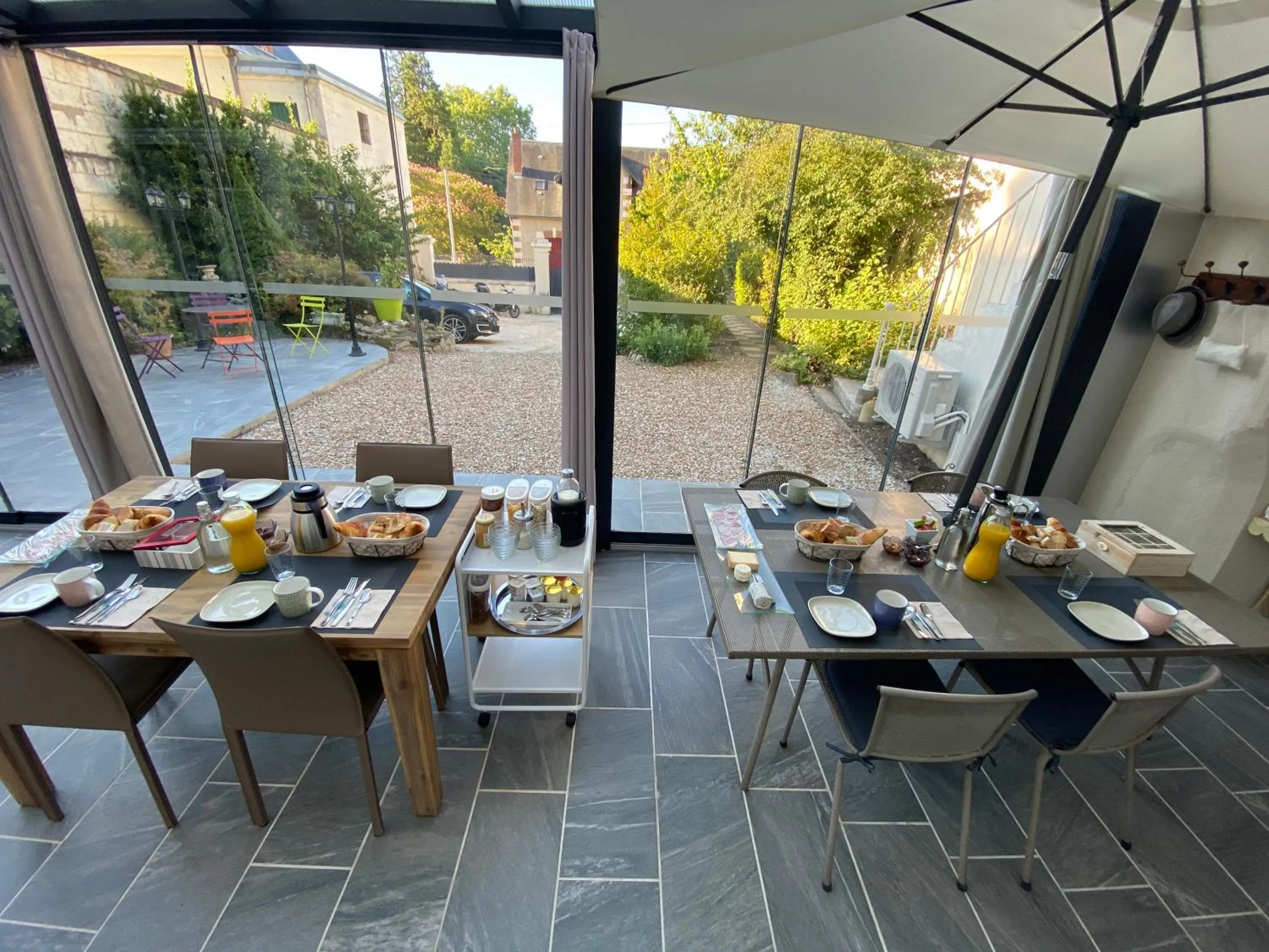 Breakfast in Les Rives du Cher - Chambres d'hôtes