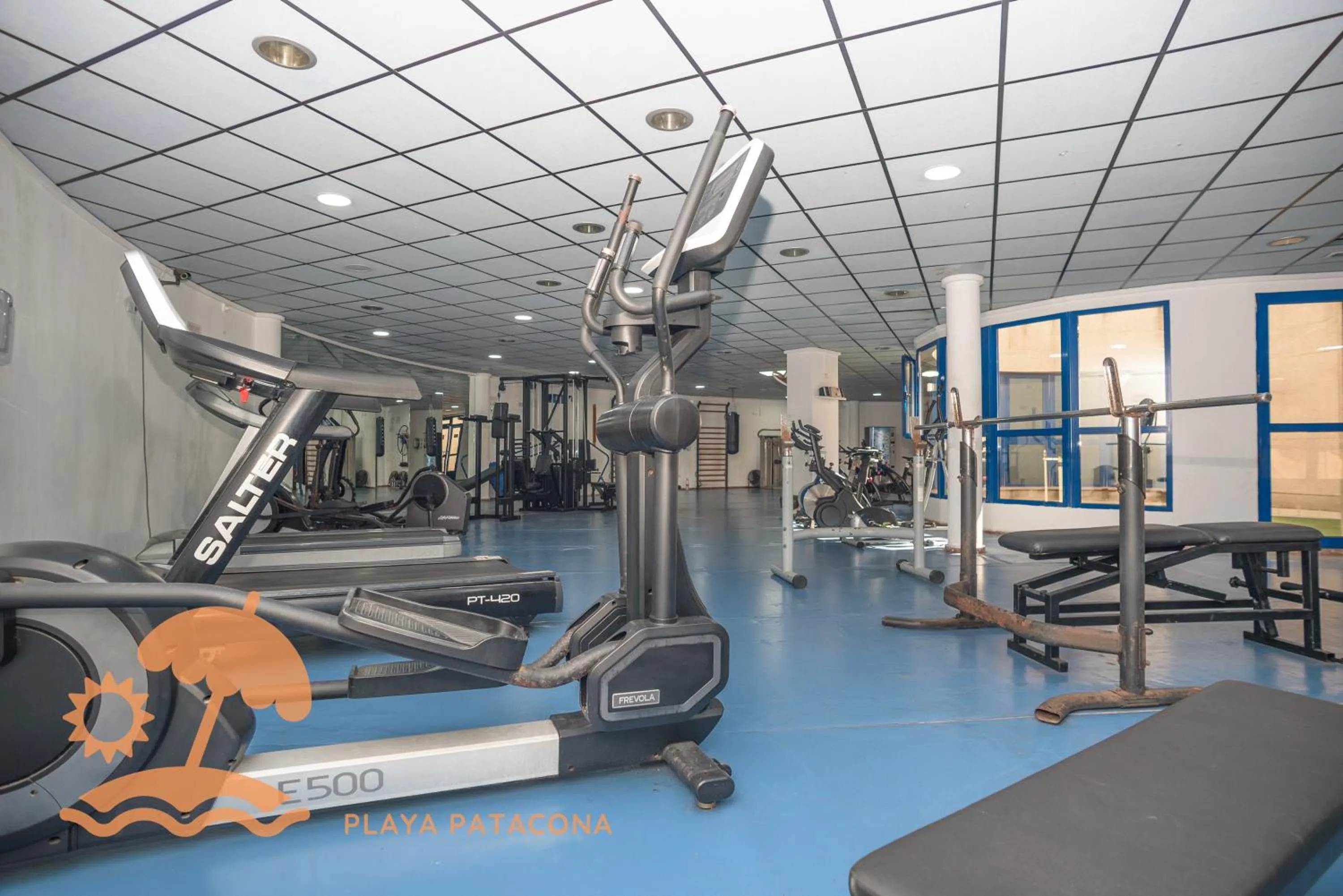 Fitness centre/facilities in Patacona Resort Apartments Primera Linea