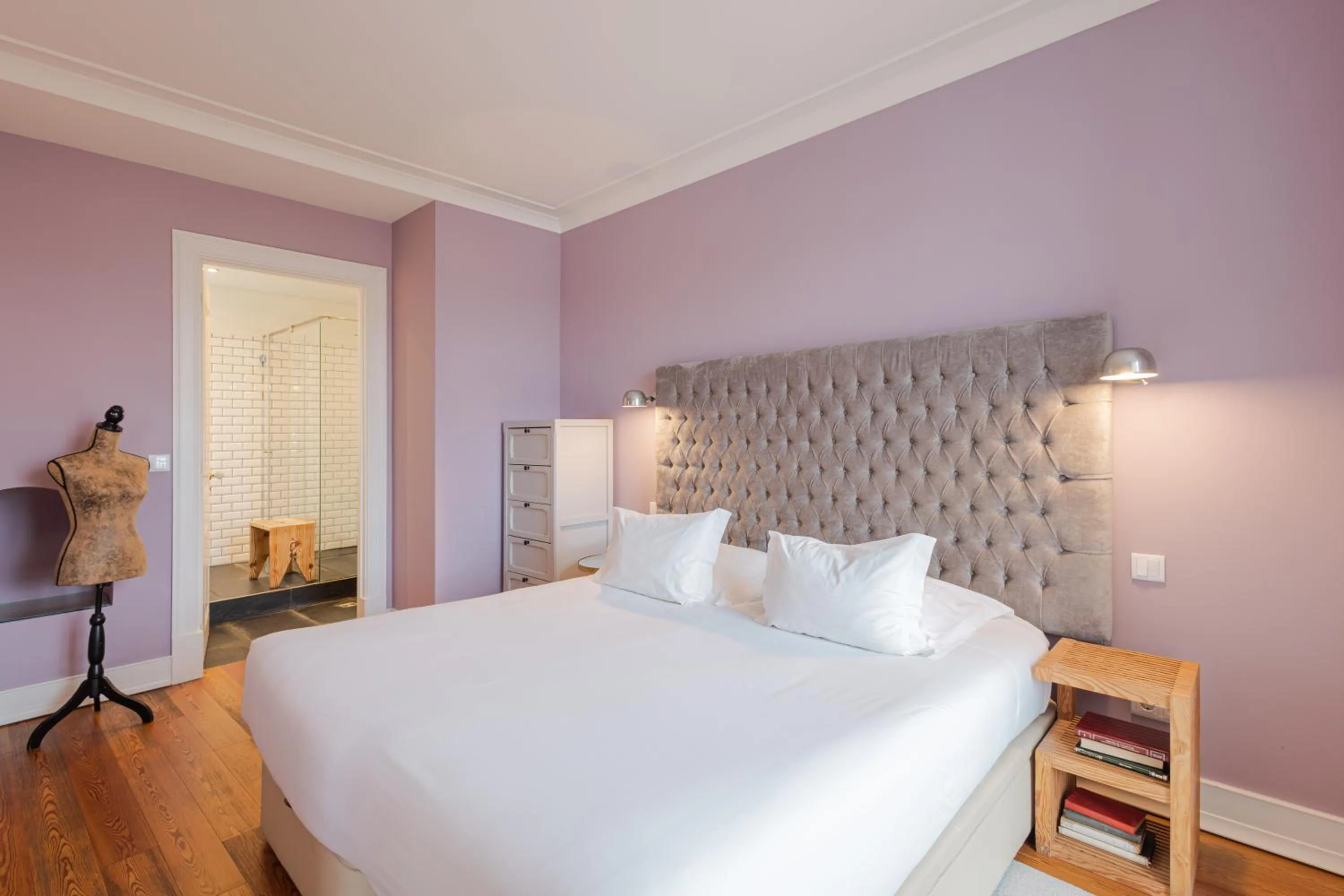 Bedroom, Bed in Almaria - Ex Libris Apartments | Chiado