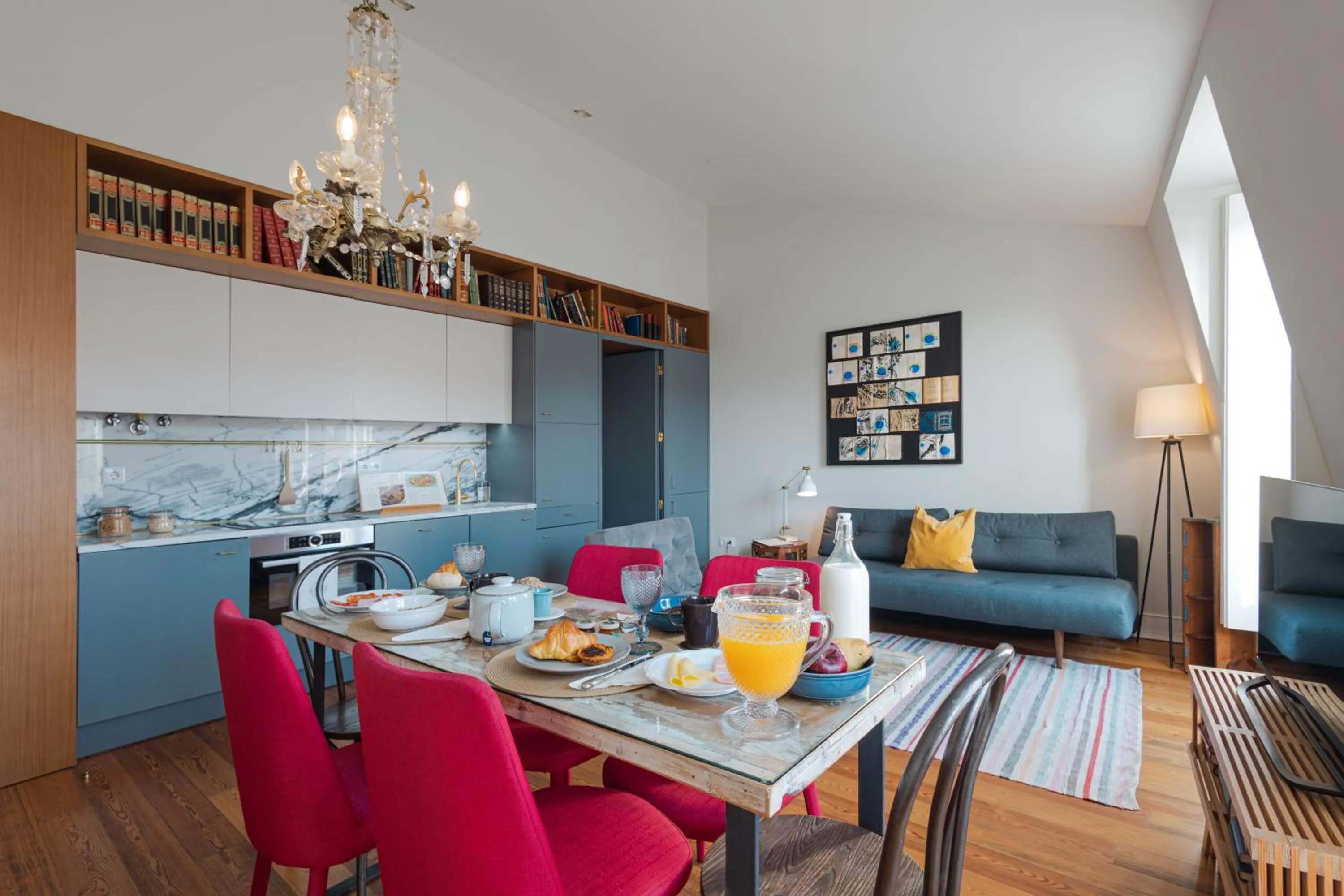 Living room in Almaria - Ex Libris Apartments | Chiado