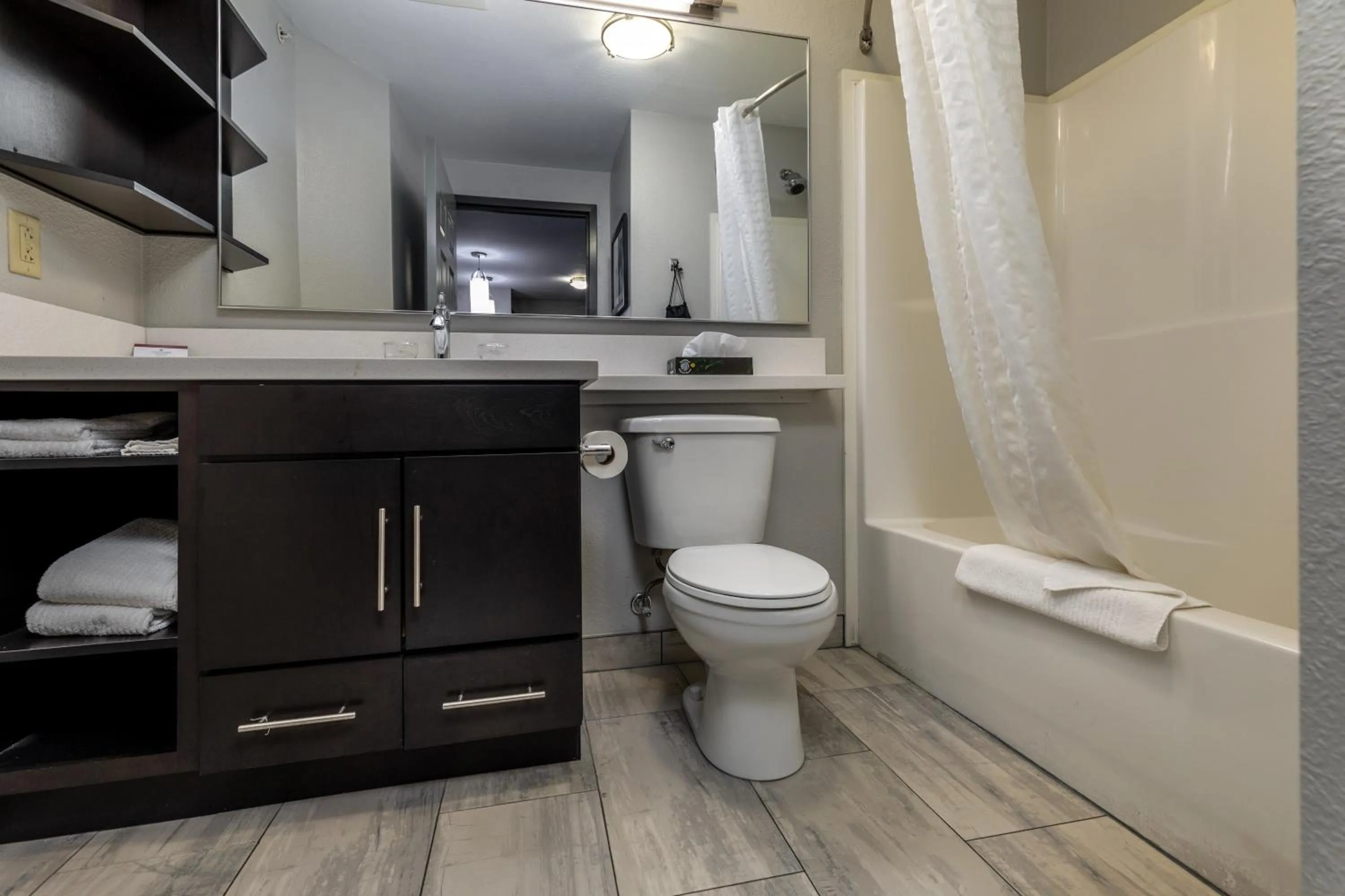 Bathroom in Candlewood Suites Knoxville Airport-Alcoa by IHG