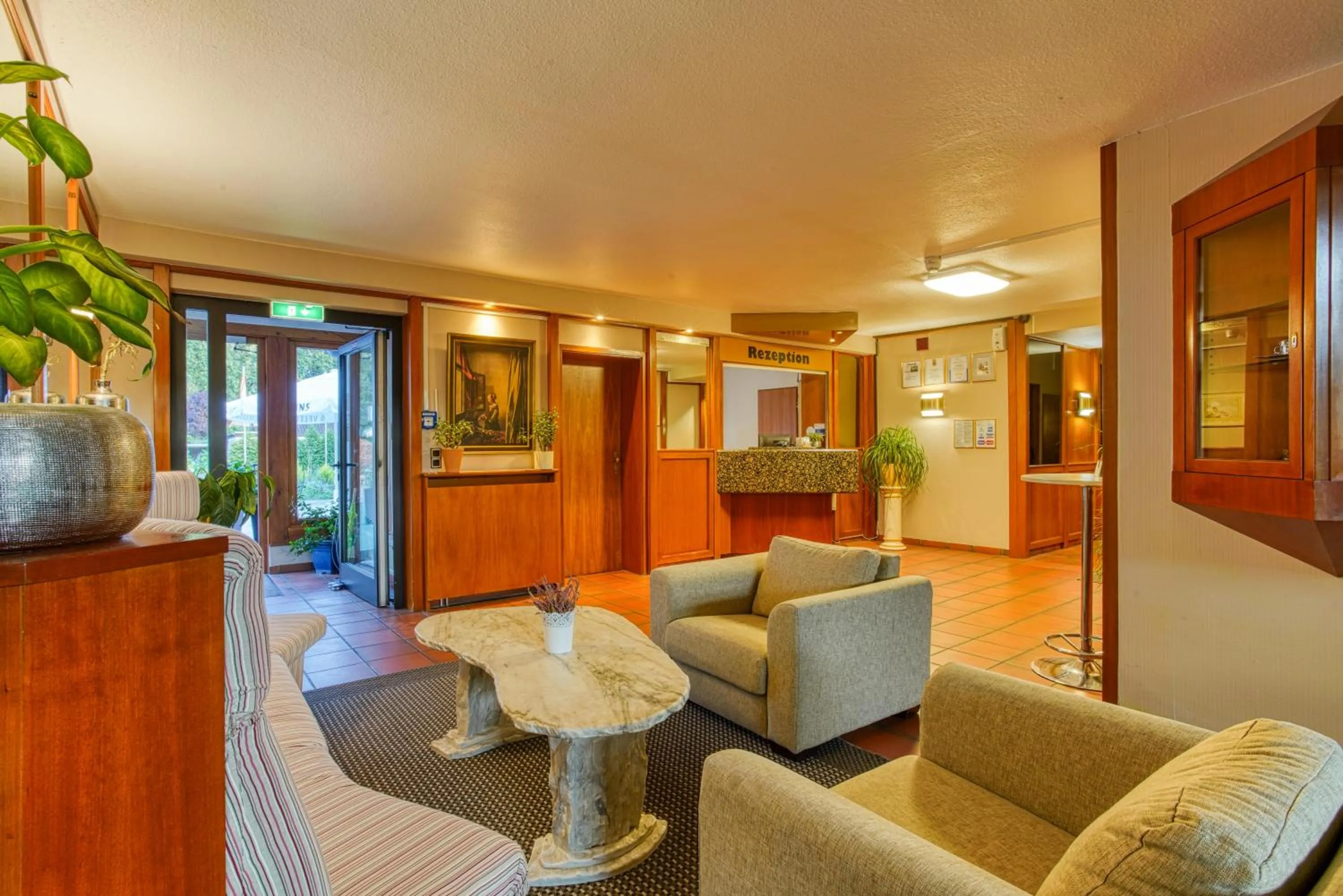 Lobby or reception in Sporthotel Bad Bevensen