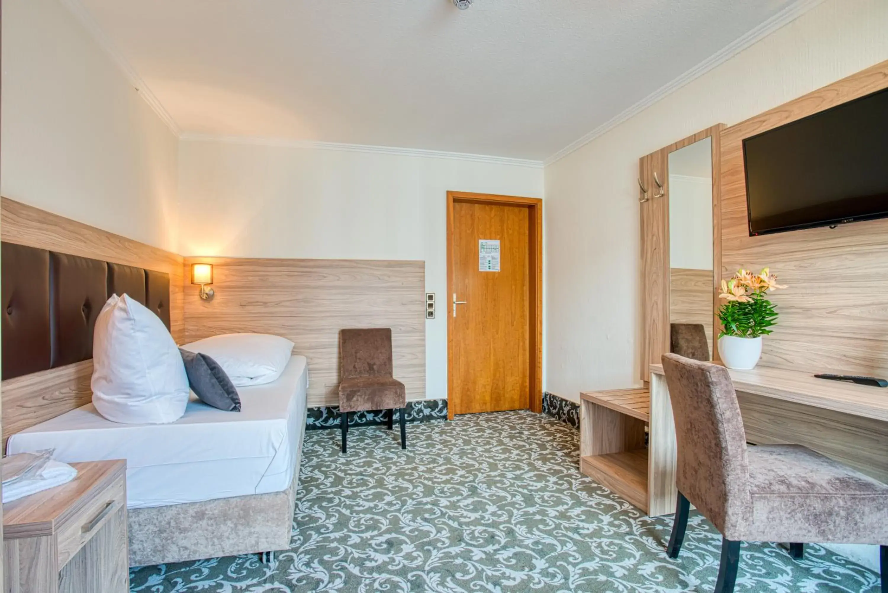 Single Room with Balcony - single occupancy in Sporthotel Bad Bevensen Single Room with Balcony - single occupancy in Sporthotel Bad Bevensen