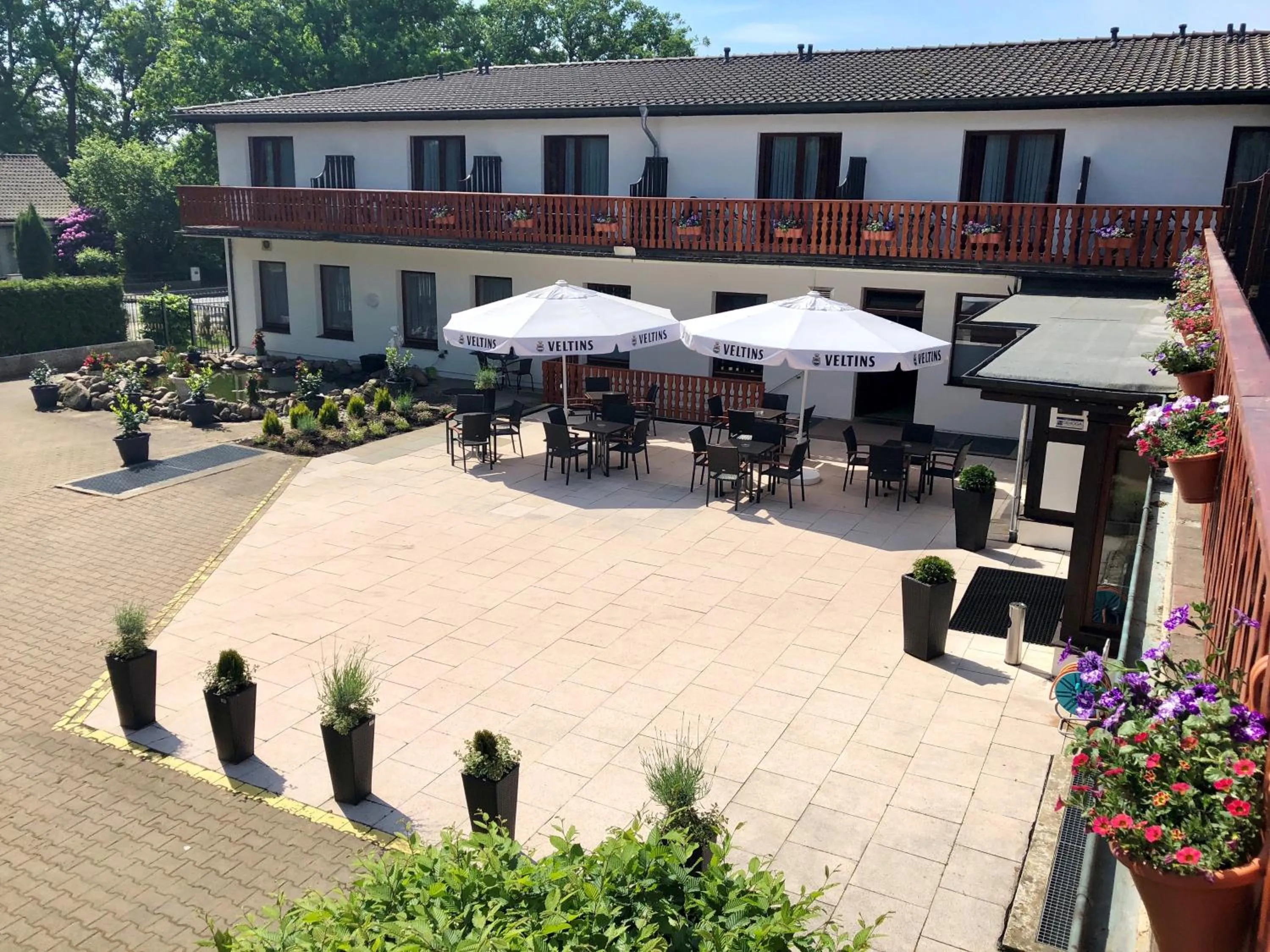 Patio in Sporthotel Bad Bevensen