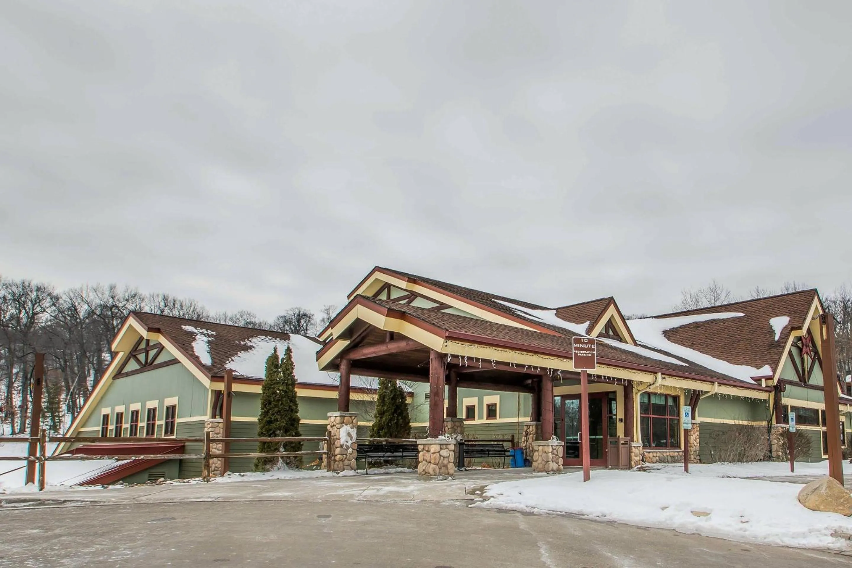 Property building in Bluegreen Vacations Christmas Mountain Village, an Ascend Collection Resort