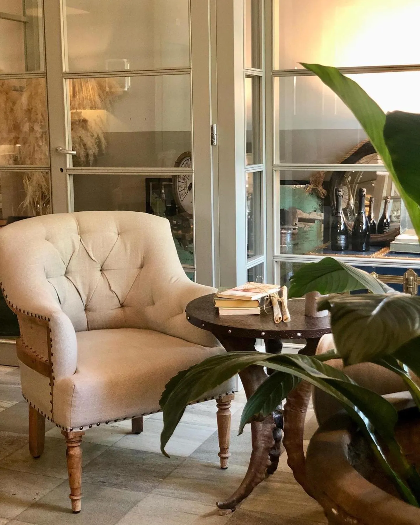 Lobby or reception in Hotel Le Corderie