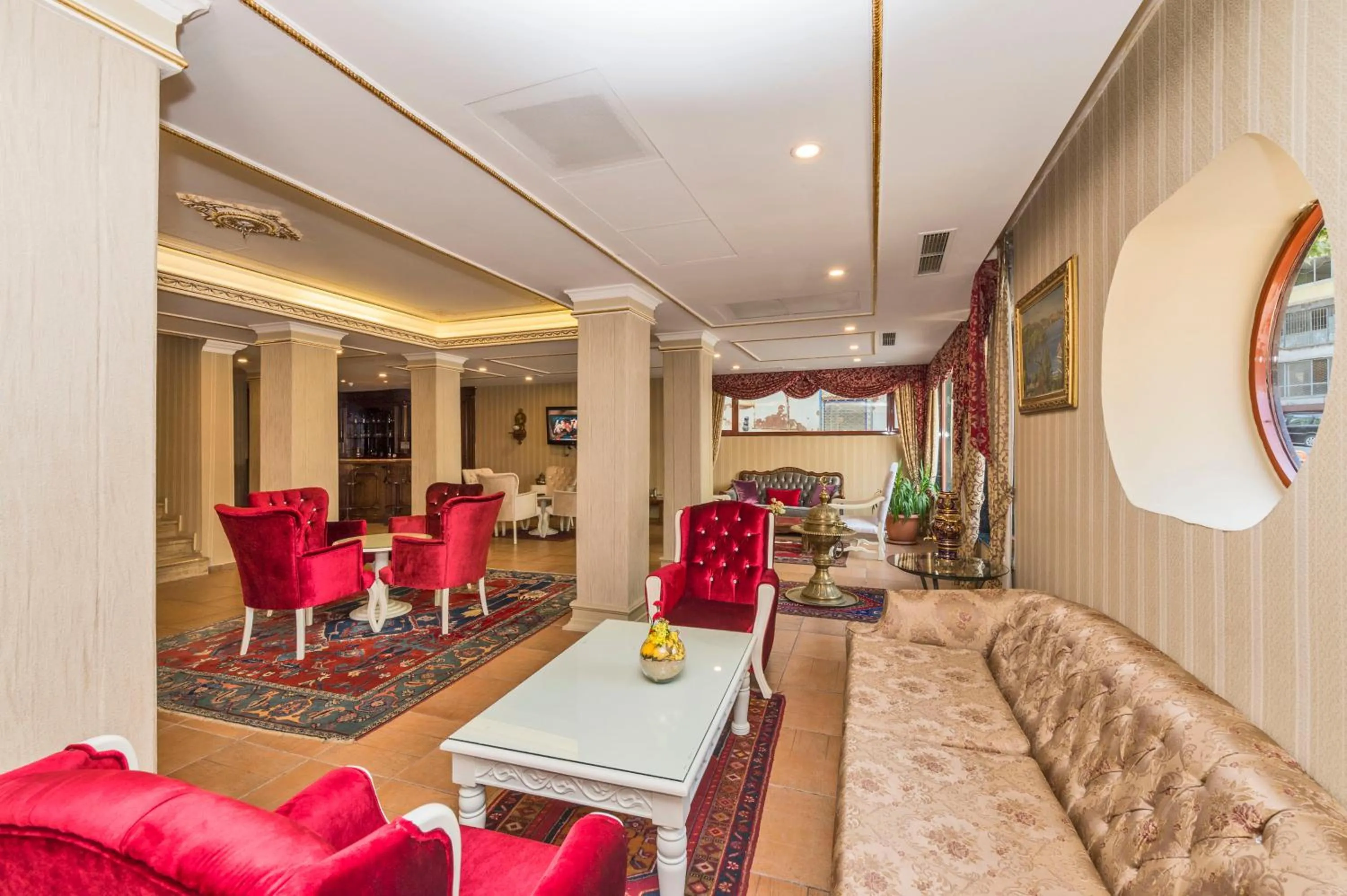 Lobby or reception in Santa Sophia Hotel - İstanbul