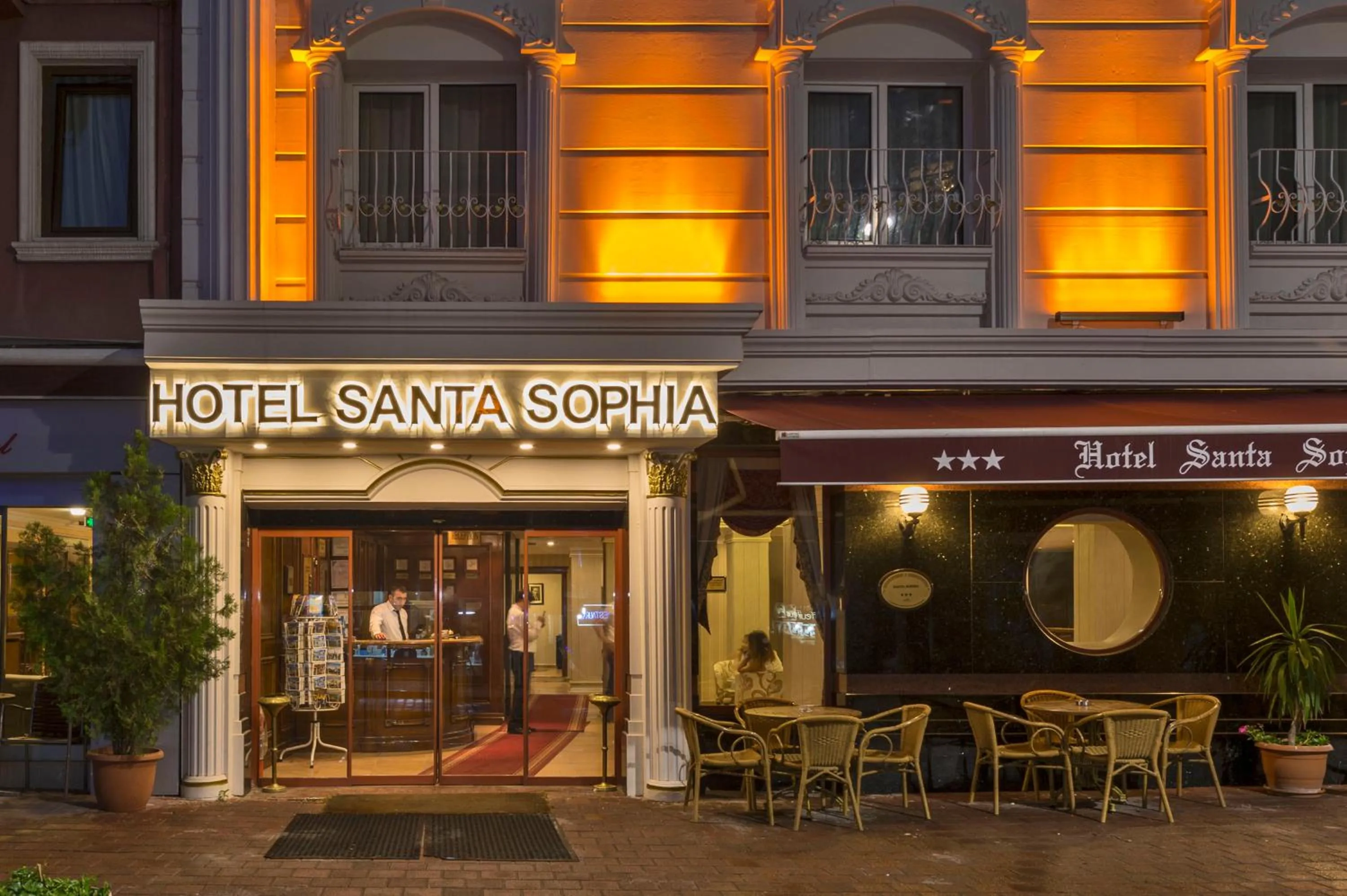 Facade/entrance in Santa Sophia Hotel - İstanbul