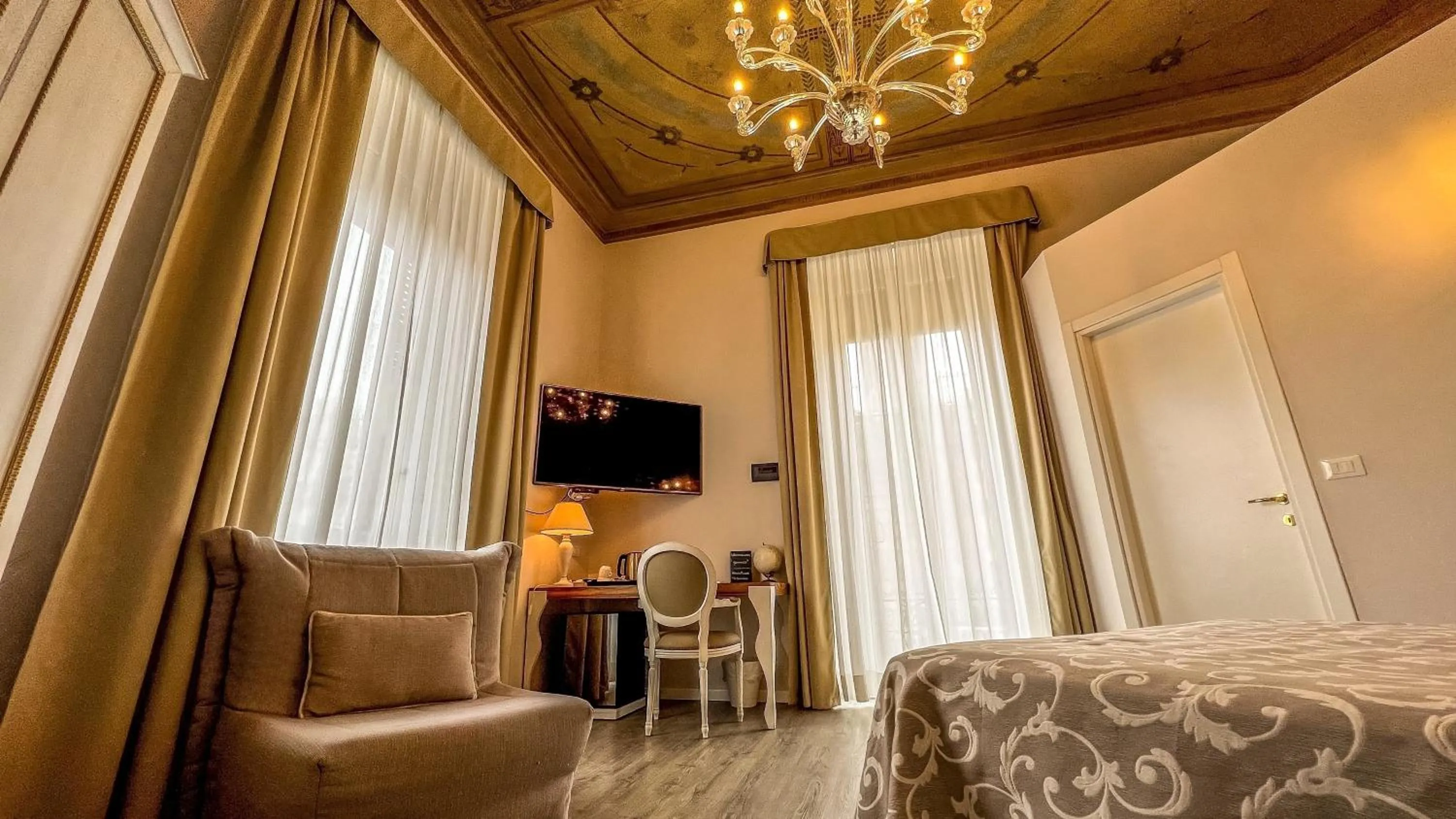 Bed in Hotel Genova Liberty