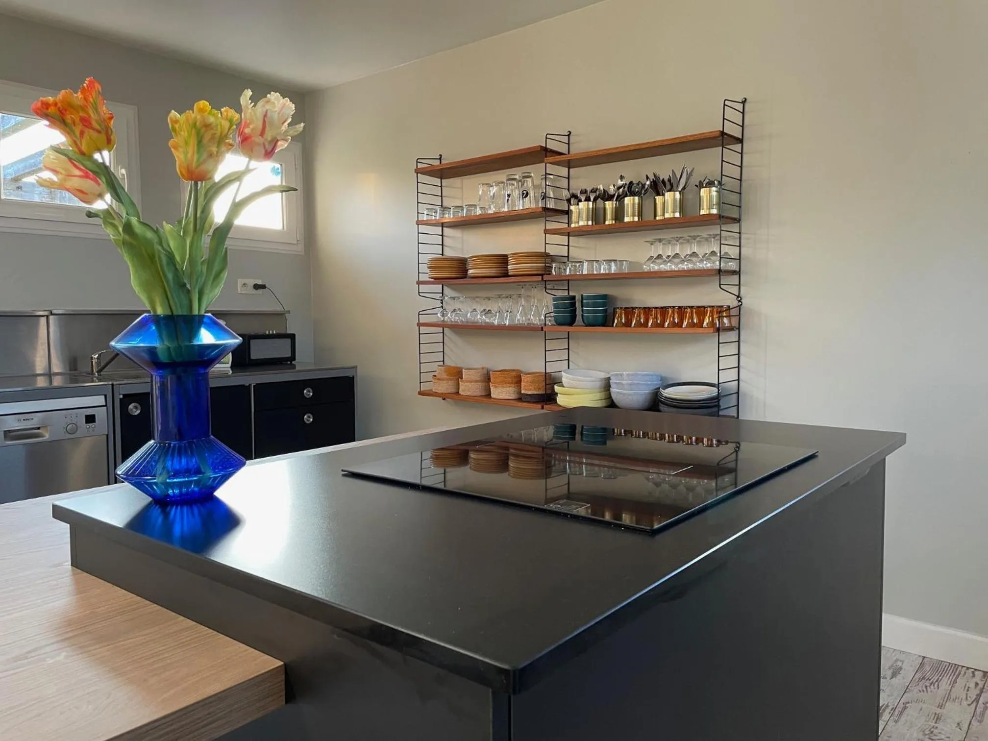 Lounge or bar in La Petite Couronne, Ecolodge & Lofts