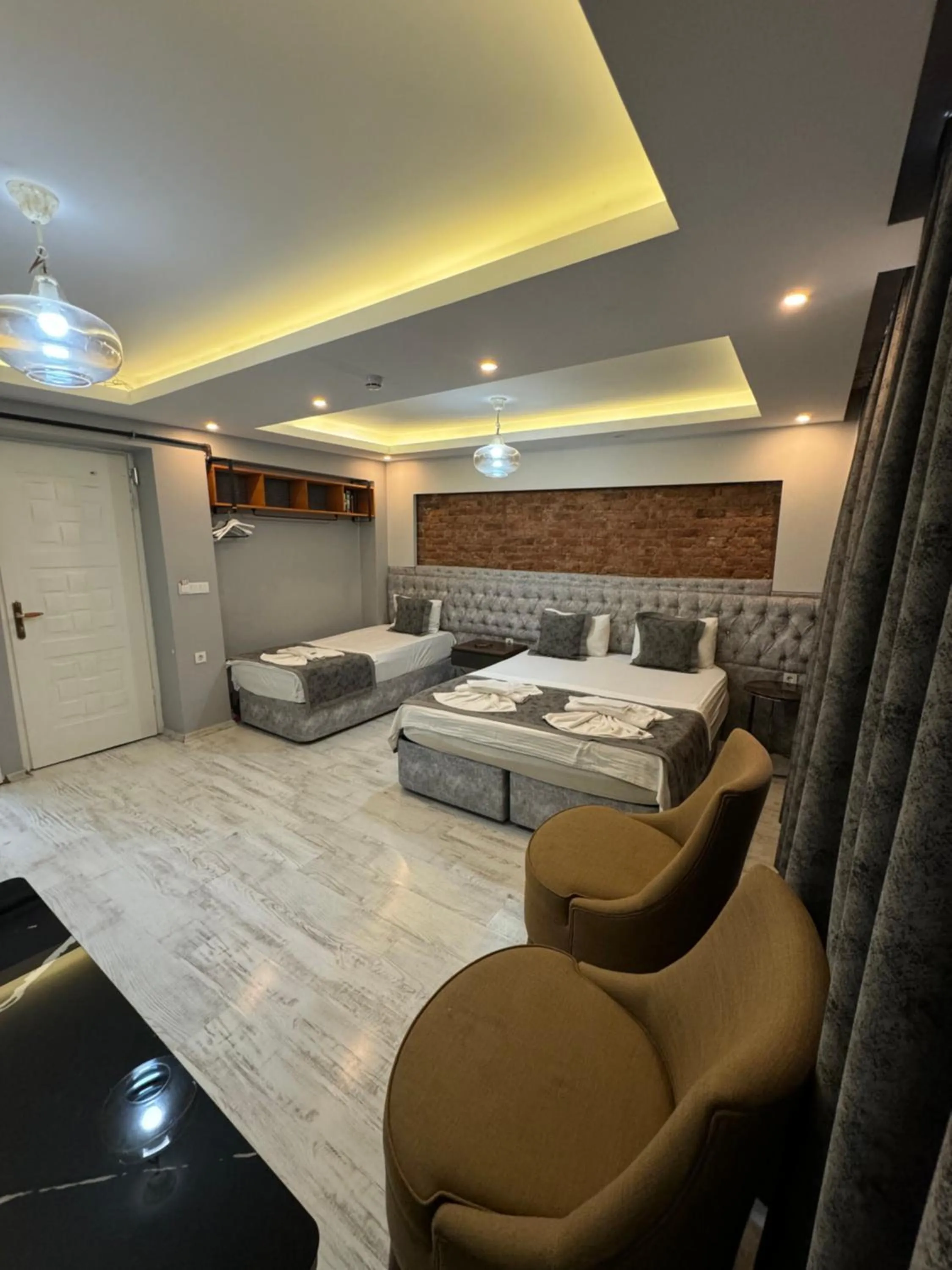 Seating area in Arat Apartments