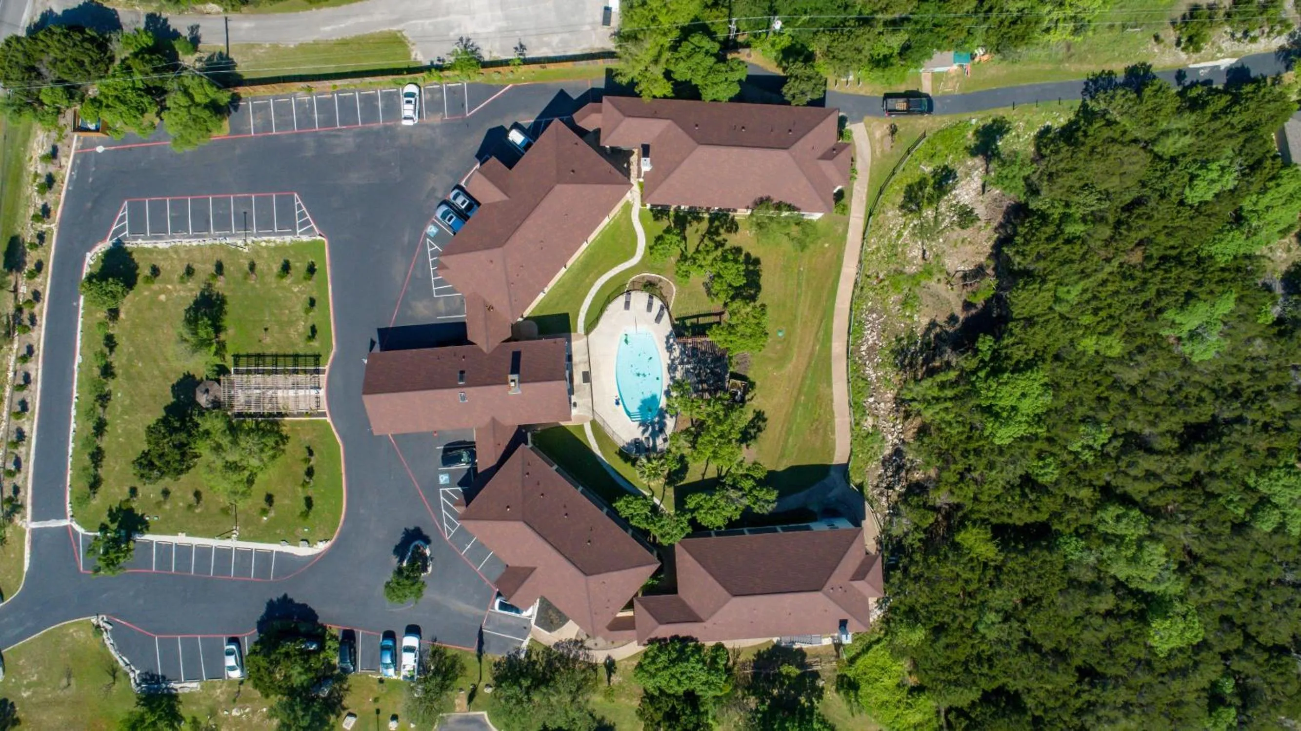 Bird's eye view in Mountain Star Lodge