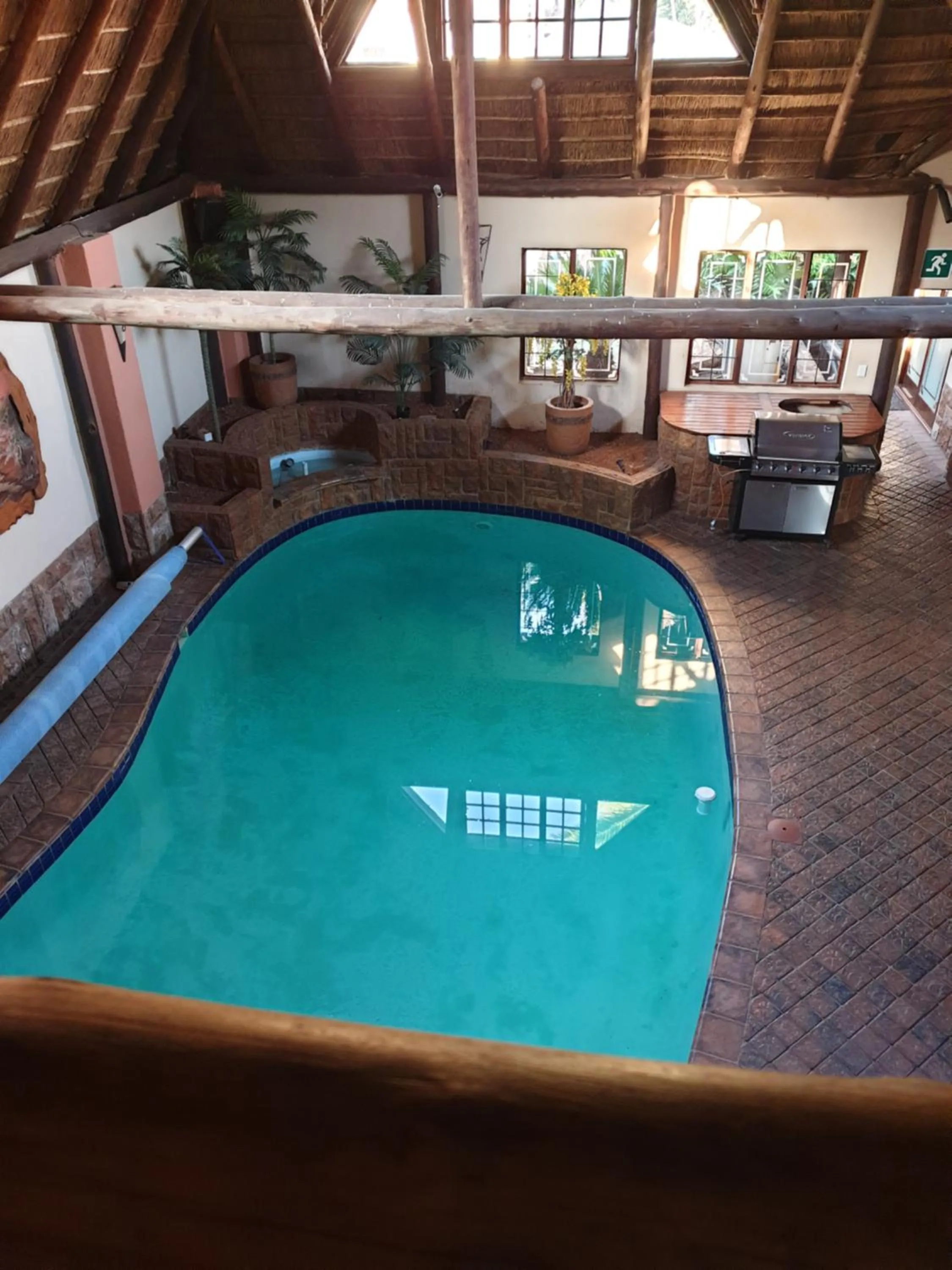 Swimming pool in The Cedars Bed and Breakfast