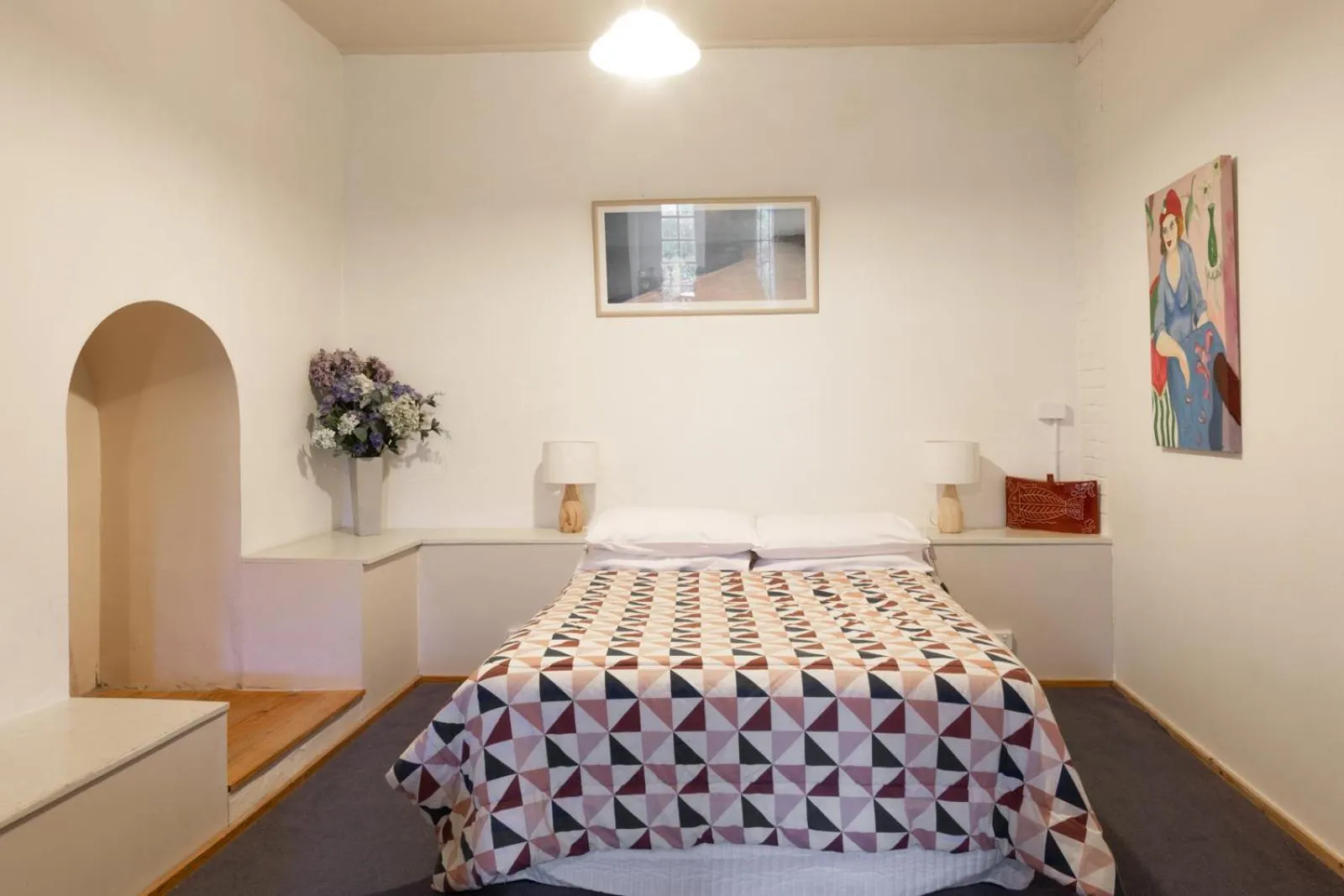 Bed in Battery Point Manor