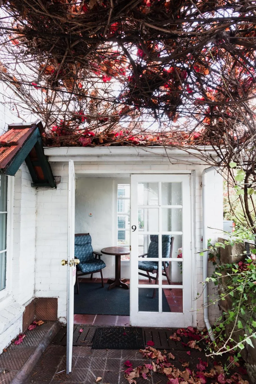 Patio in Battery Point Manor