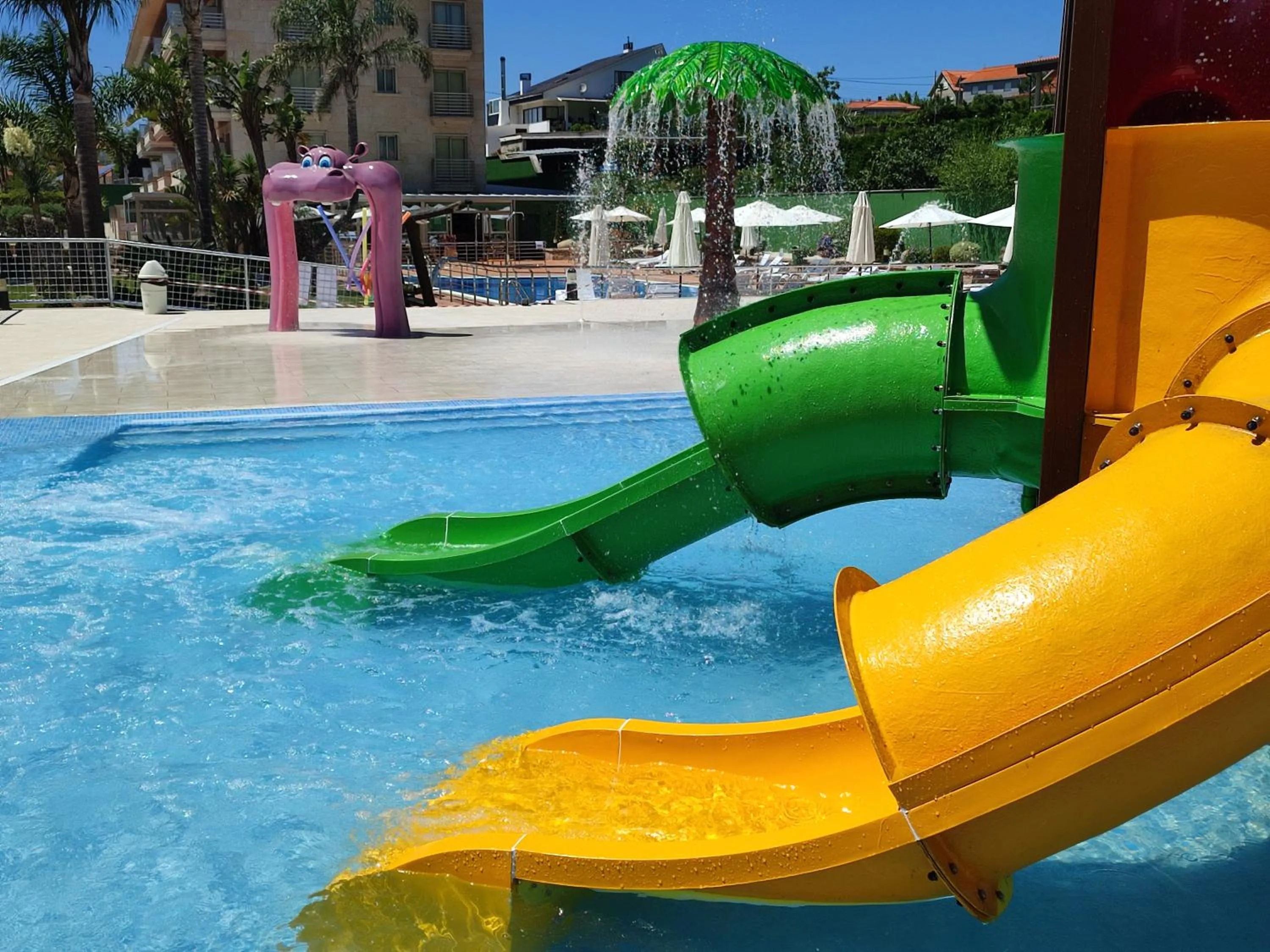 Aqua park in Apartamentos Marsil