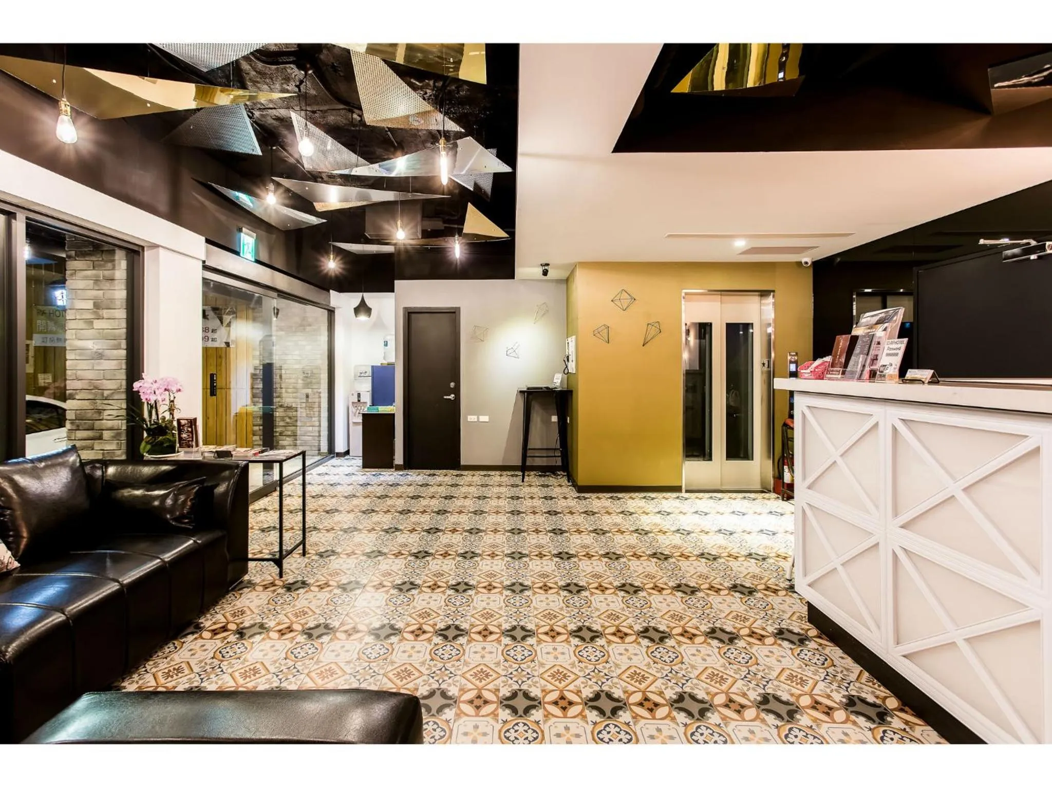 Lobby or reception in RF Hotel  Linsen