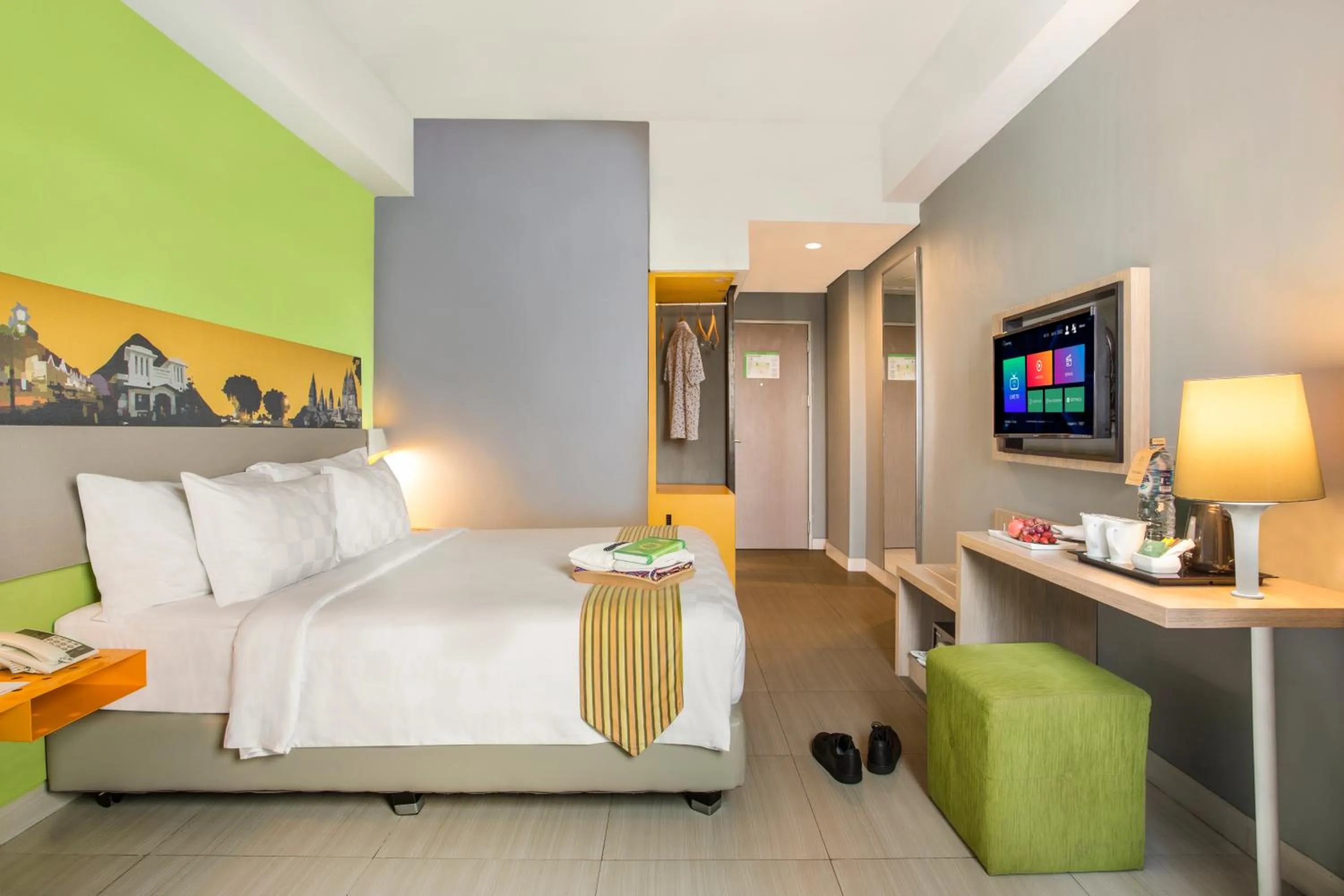 Bedroom, Bed in KHAS Malioboro Hotel