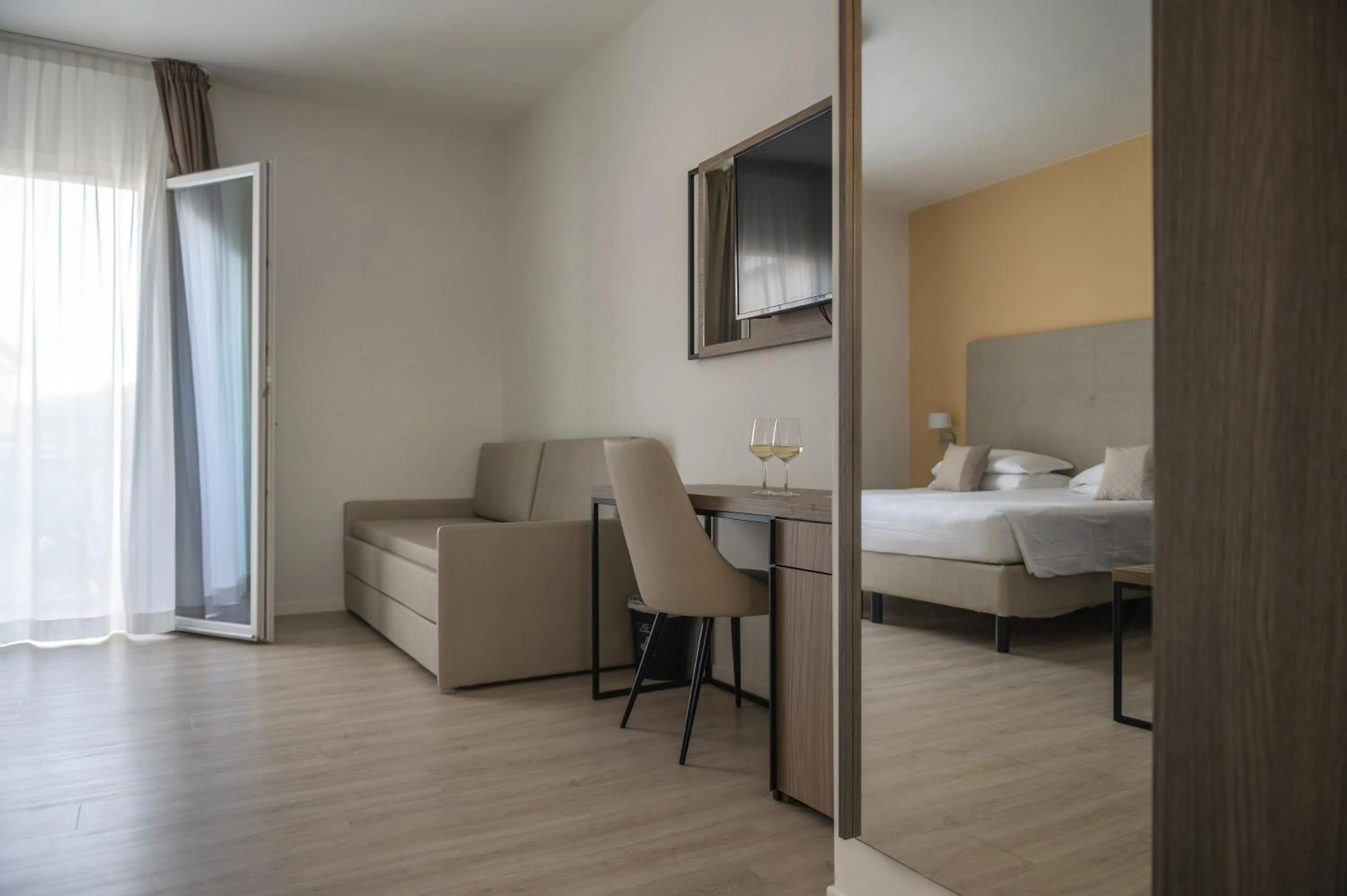 Bed in Hotel Excelsior