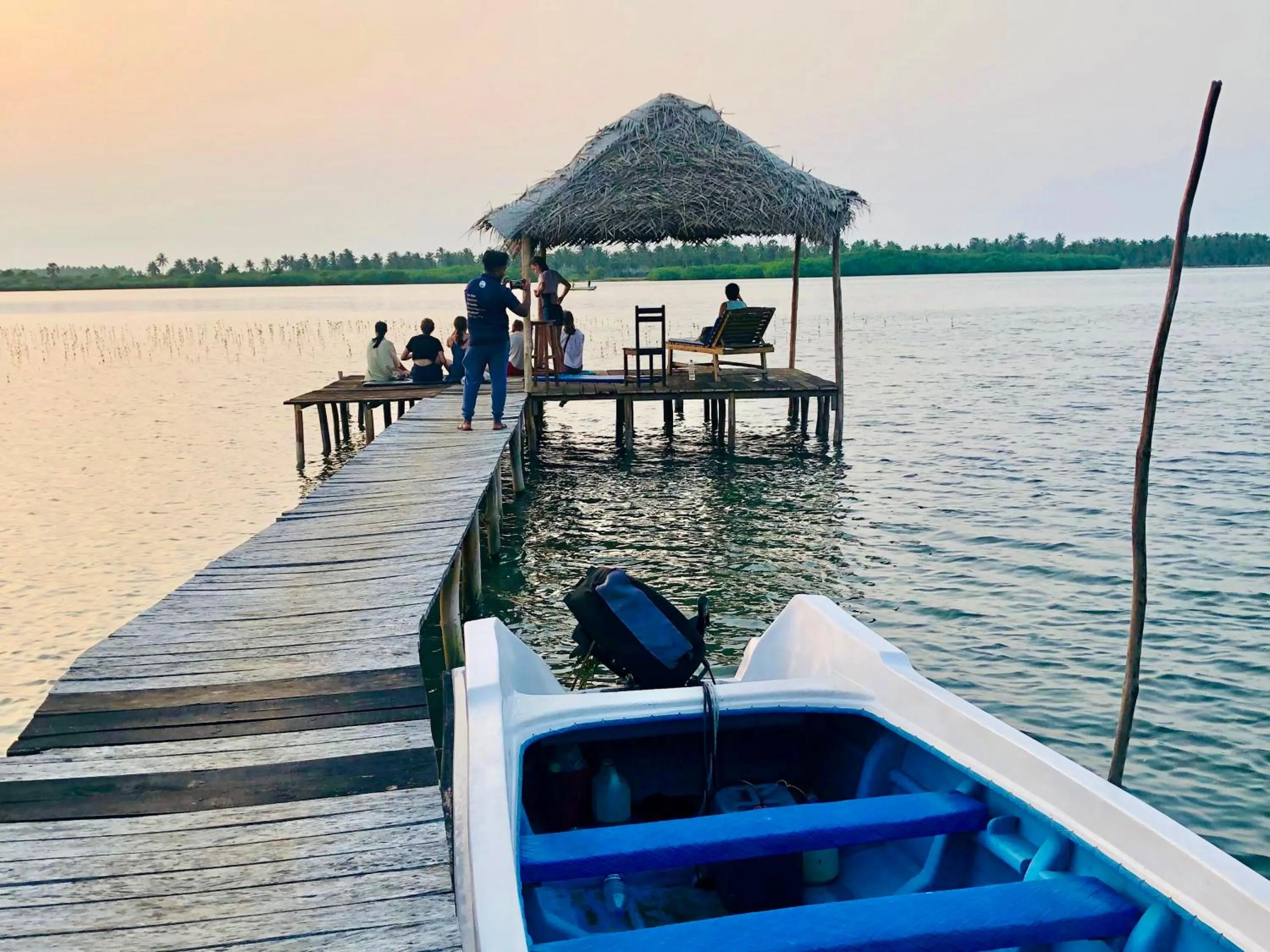 People in Valampuri Kite Resort