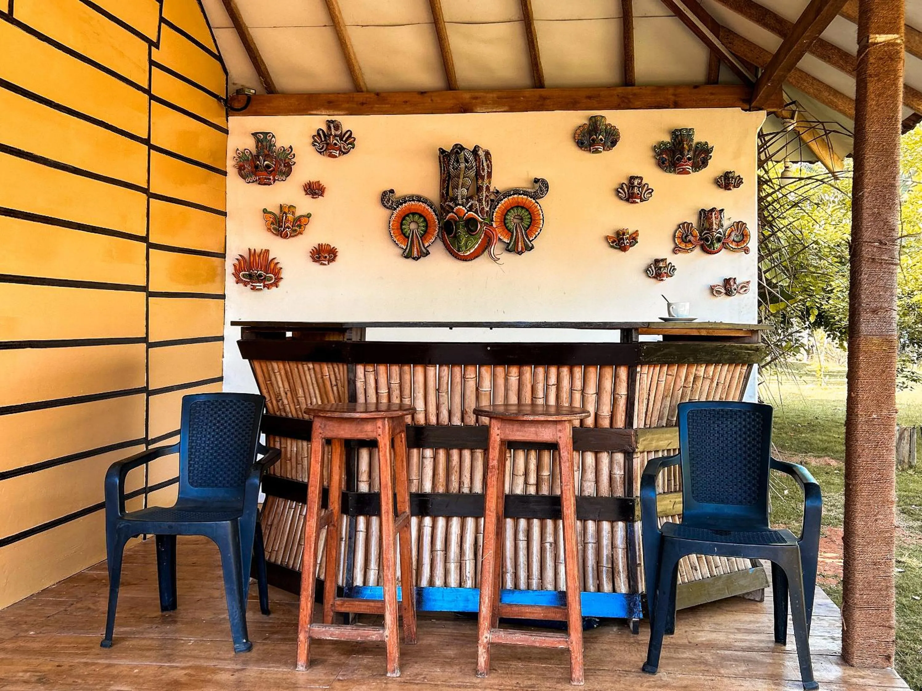 Seating area in Valampuri Kite Resort