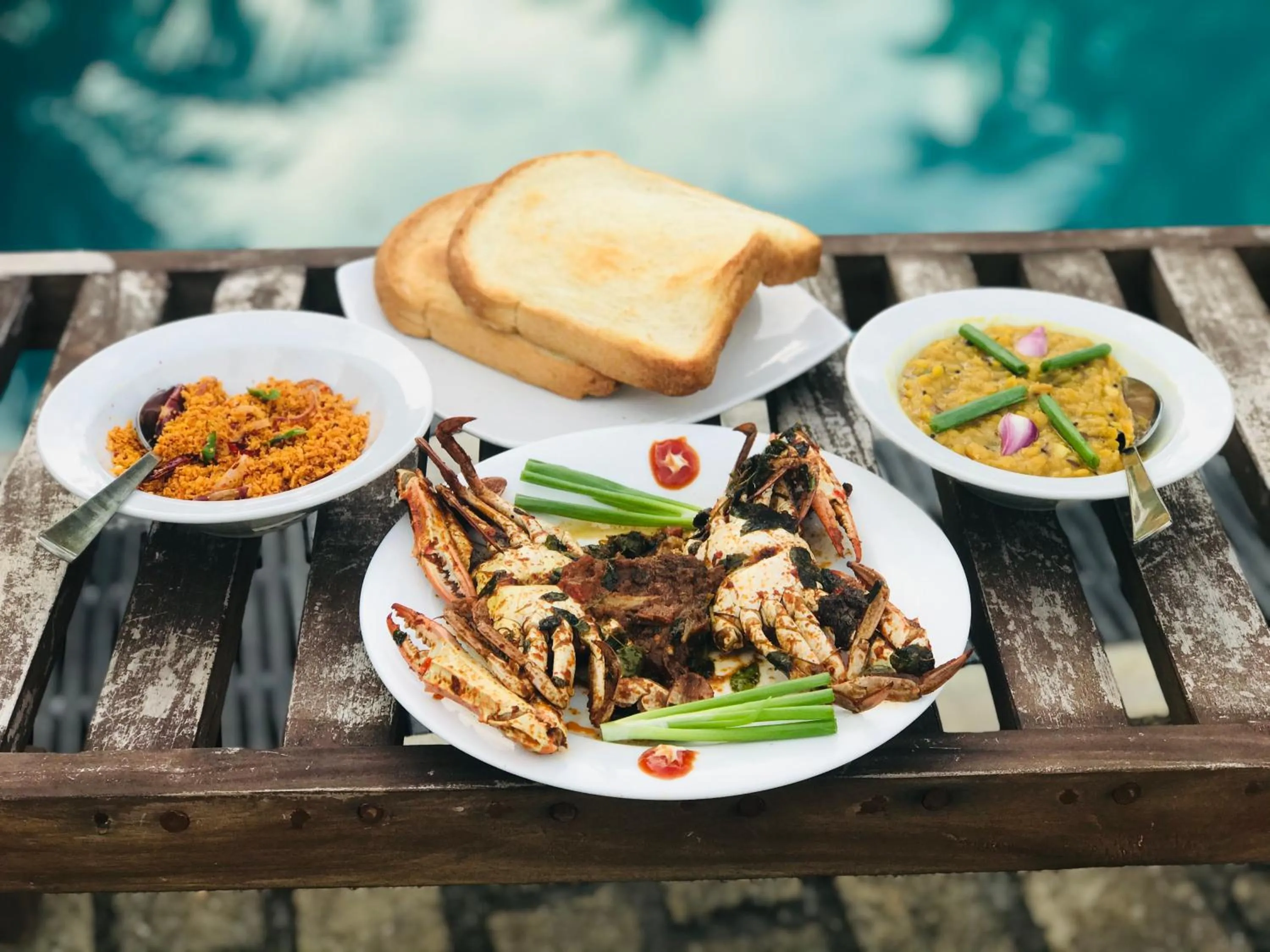 Food and drinks in Valampuri Kite Resort