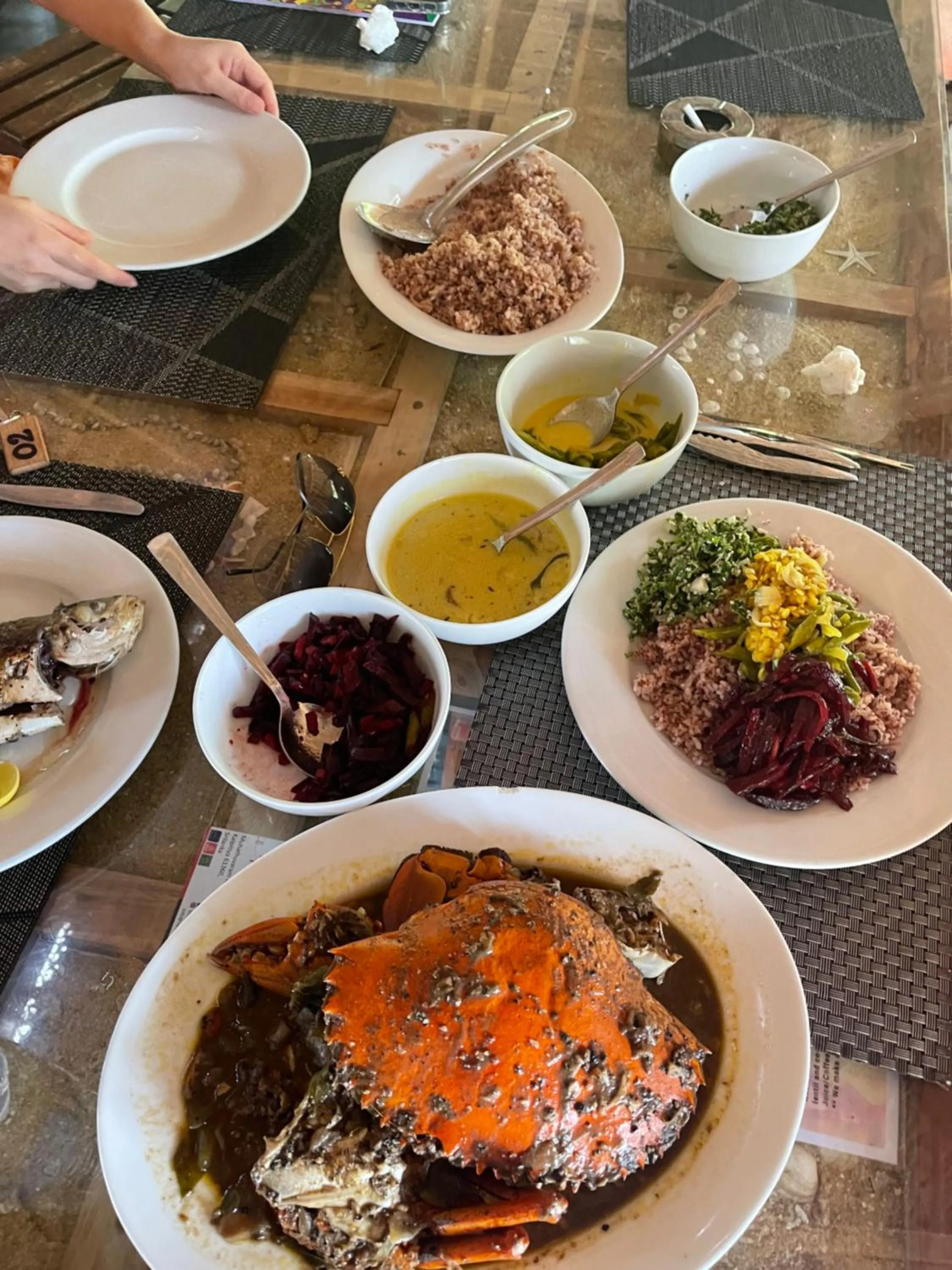 Food and drinks in Valampuri Kite Resort