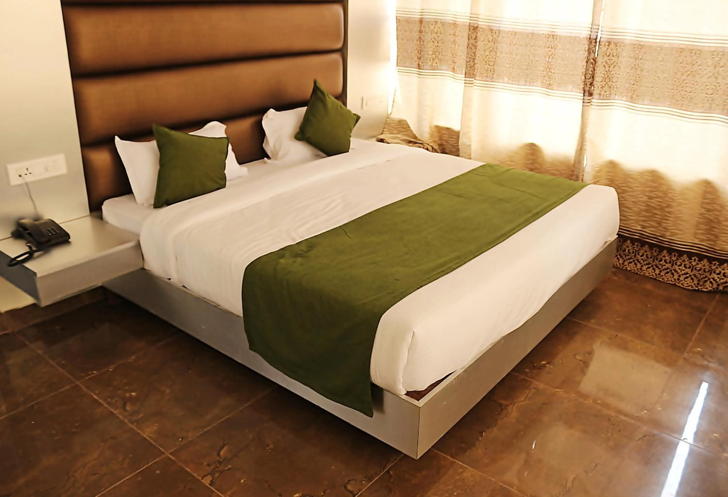 Bed in Hotel Trihari