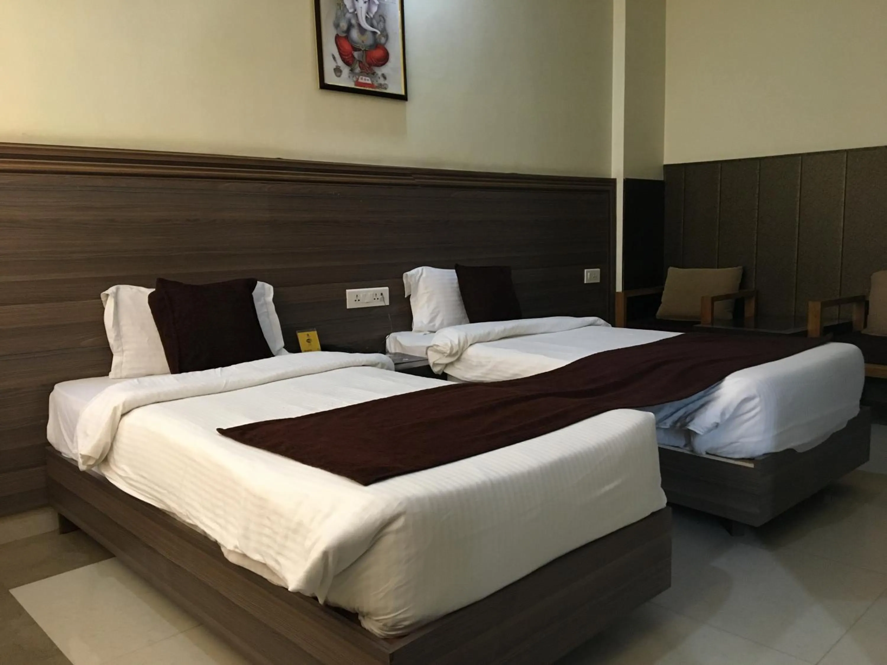 Bed in Hotel Trihari